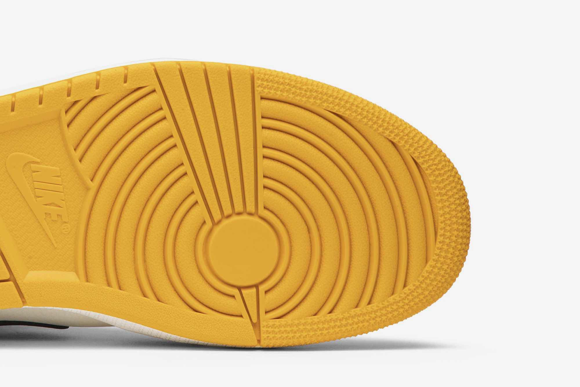 Air Jordan 1 Mid ‘Lakers Gold’ 852542-700 - Image 5