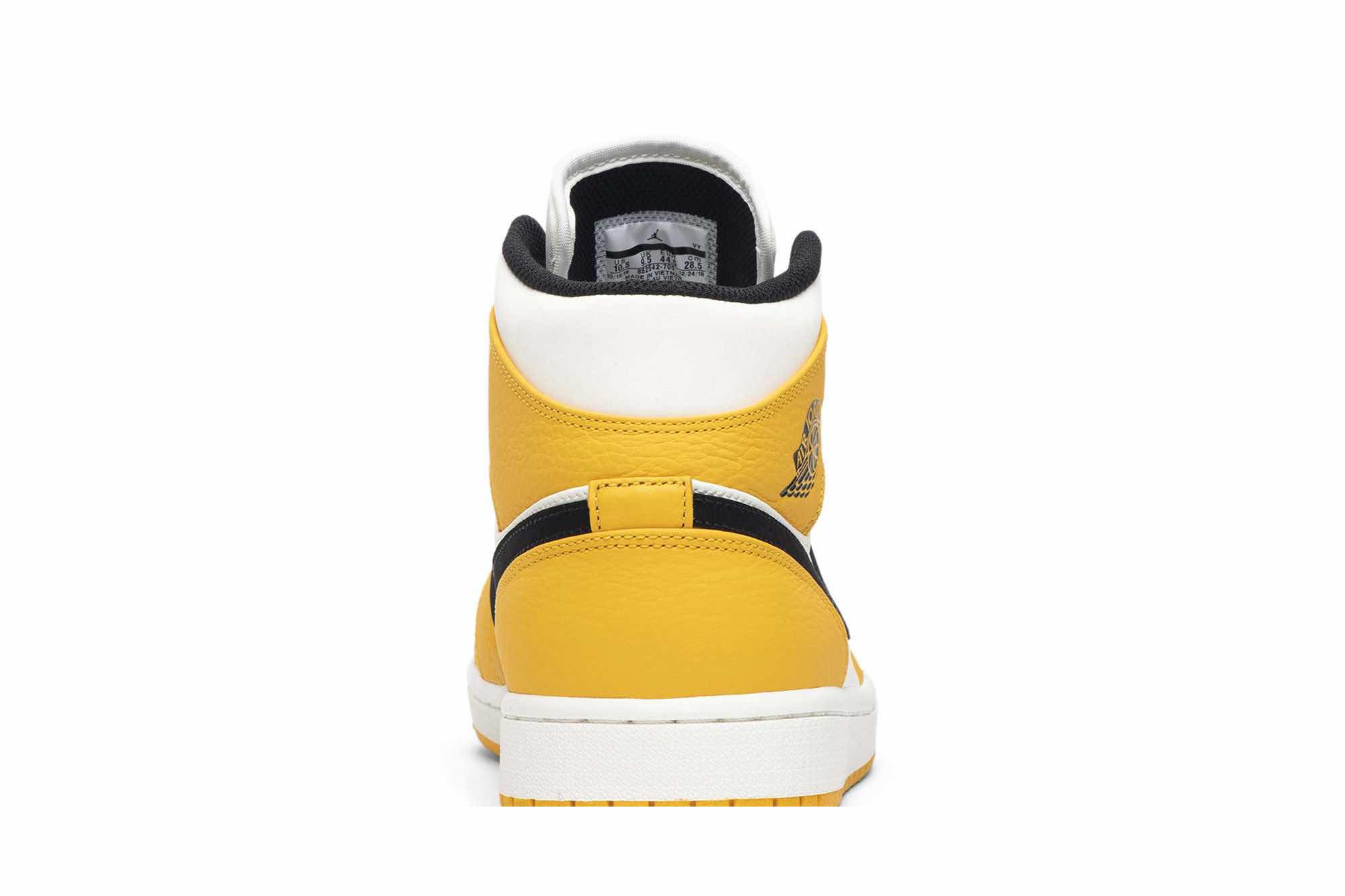 Air Jordan 1 Mid ‘Lakers Gold’ 852542-700 - Image 7