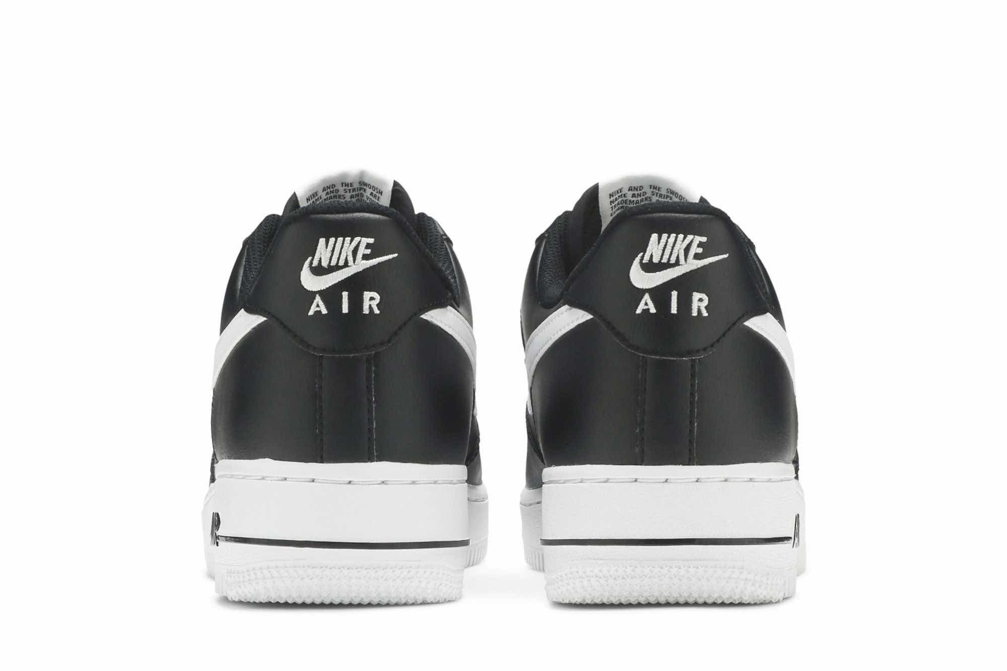 Nike Air Force 1 ’07 AN20 ‘Black White’ CJ0952-001 - Image 6