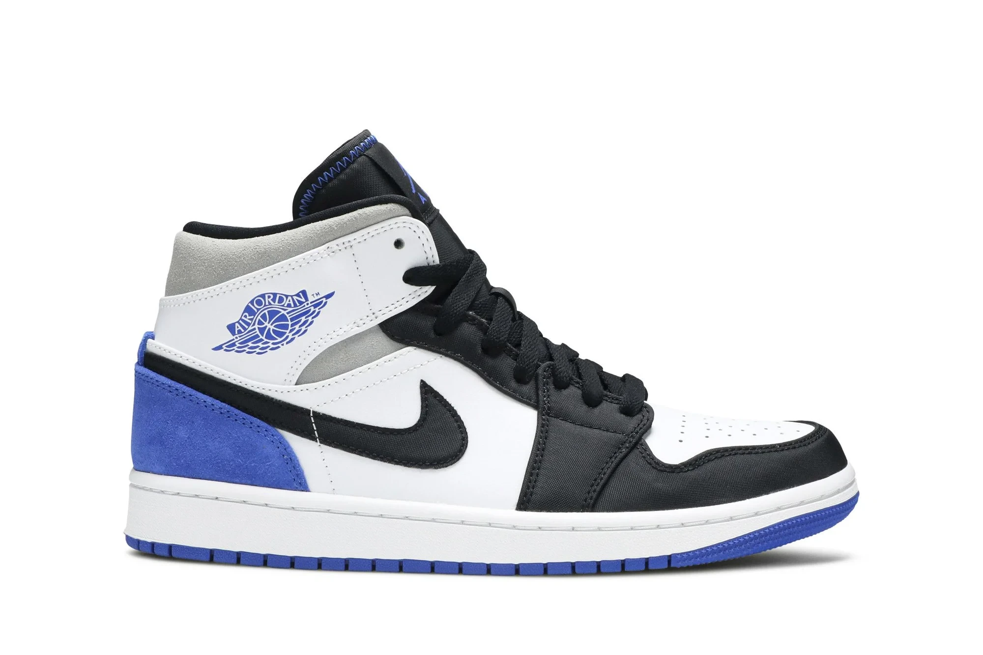 Air Jordan 1 Mid SE 'Royal Black Toe' 852542-102