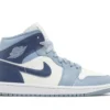 Air Jordan 1 Mid 'Two-Tone Blue' BQ6472-140