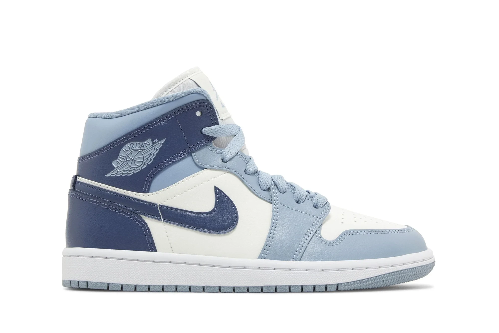 Air Jordan 1 Mid 'Two-Tone Blue' BQ6472-140
