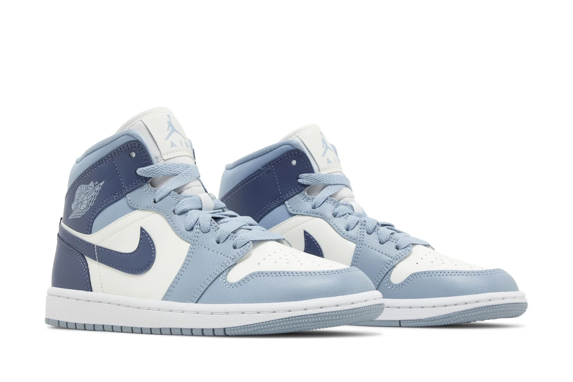 Air Jordan 1 Mid 'Two-Tone Blue' BQ6472-140 - Image 8