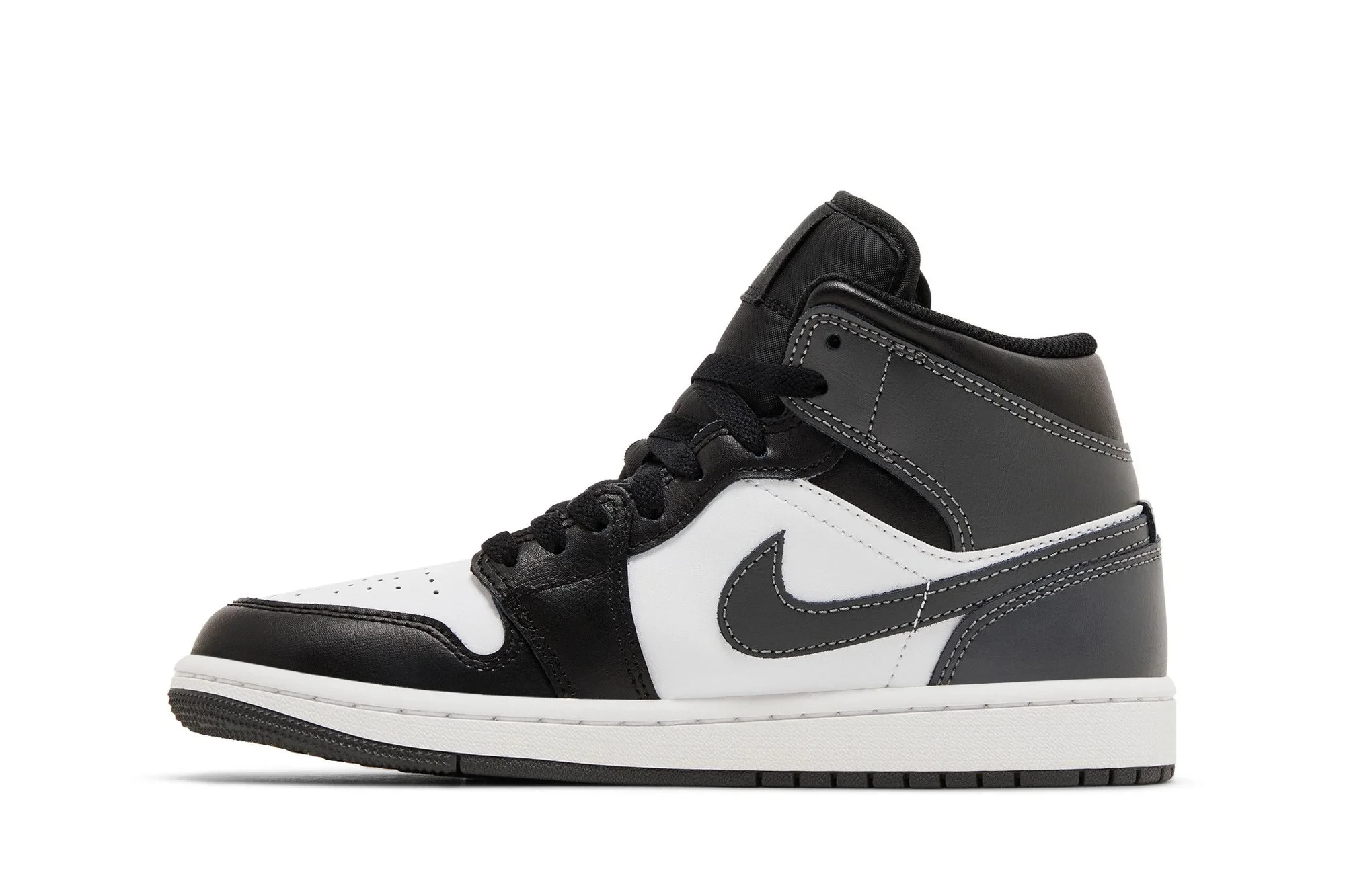 Air Jordan 1 Mid 'Black Iron Grey' DQ8426-001 - Image 3