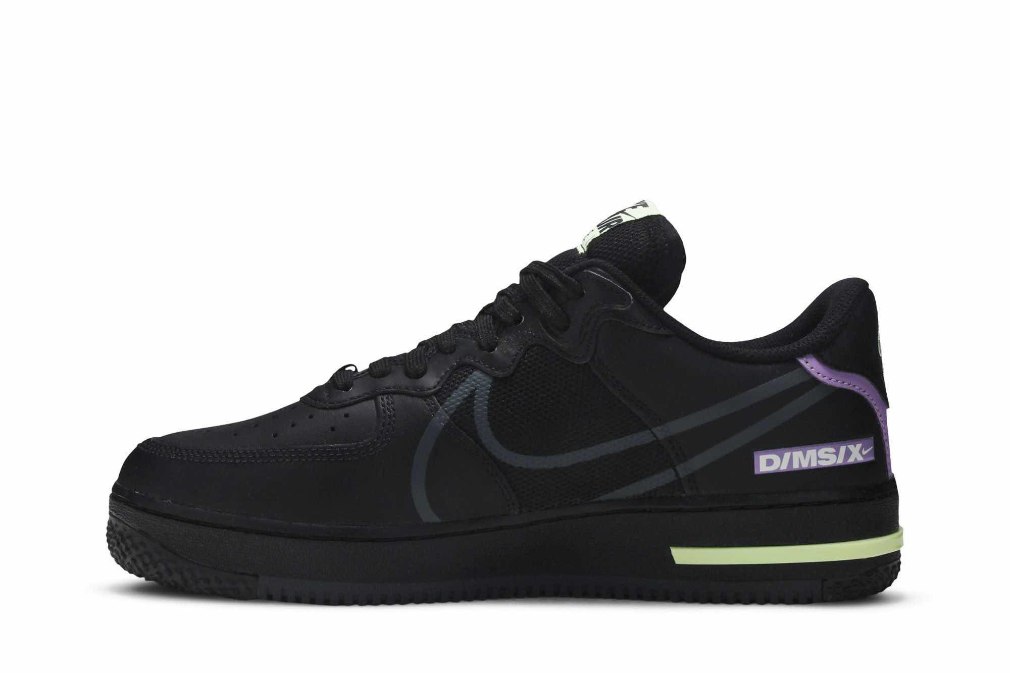 Nike Air Force 1 React ‘Violet Star’ CD4366-001 - Image 3