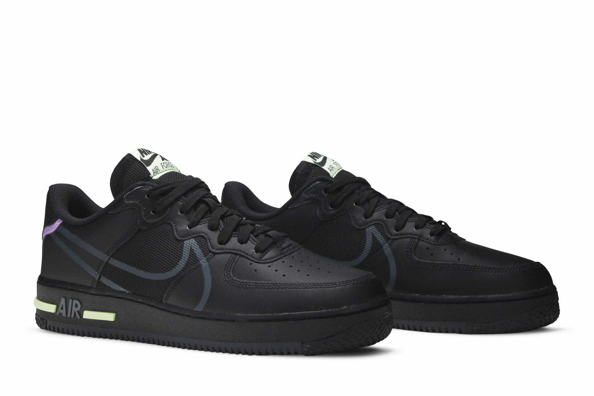 Nike Air Force 1 React ‘Violet Star’ CD4366-001 - Image 8