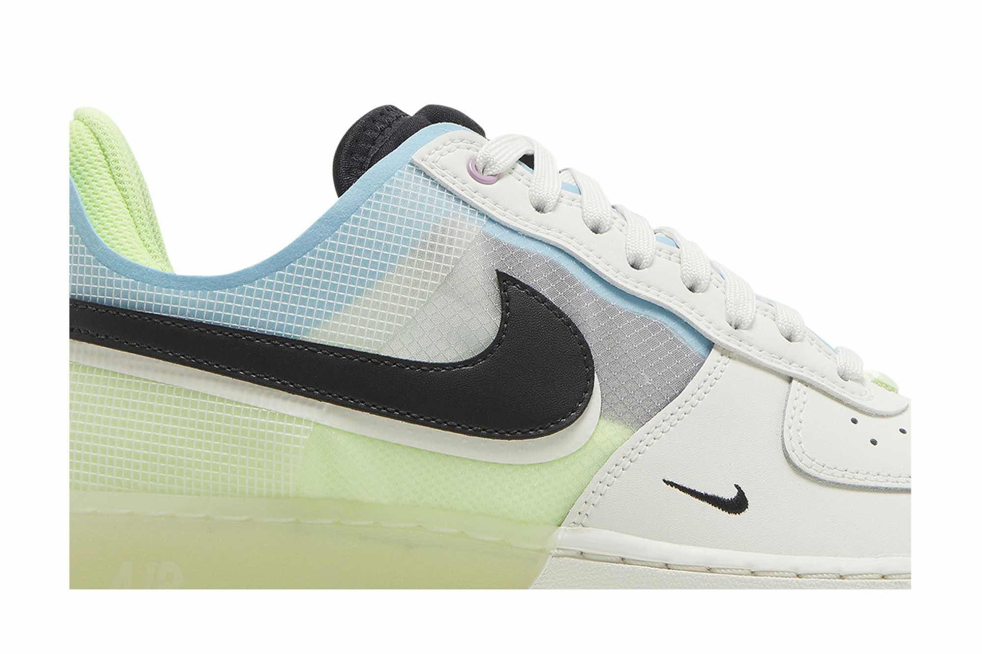 Nike Air Force 1 React ‘Sail Barely Volt’ DM0573-101 - Image 2