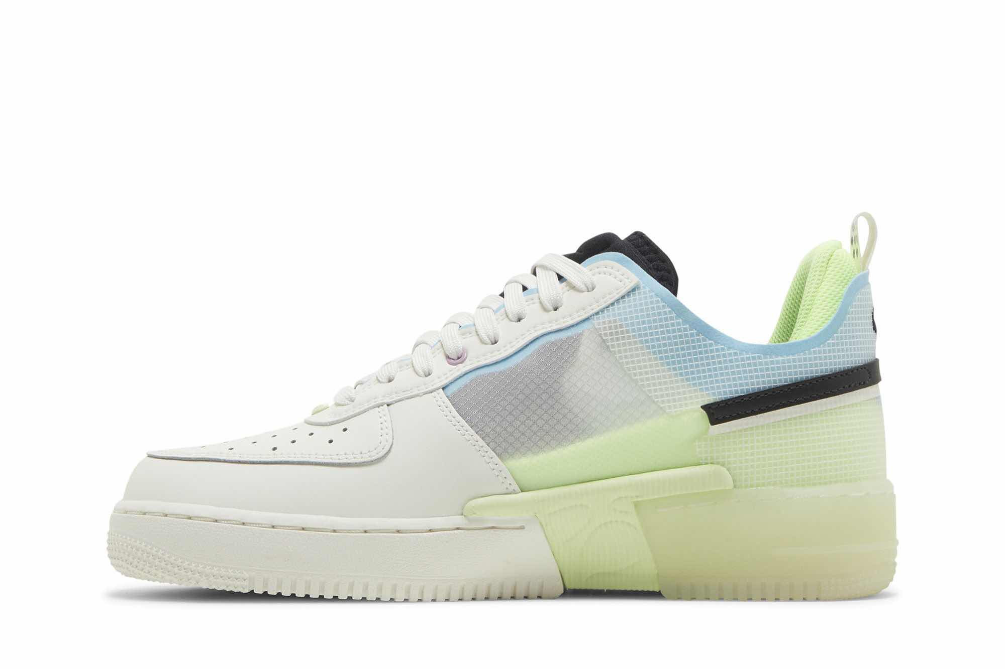 Nike Air Force 1 React ‘Sail Barely Volt’ DM0573-101 - Image 3
