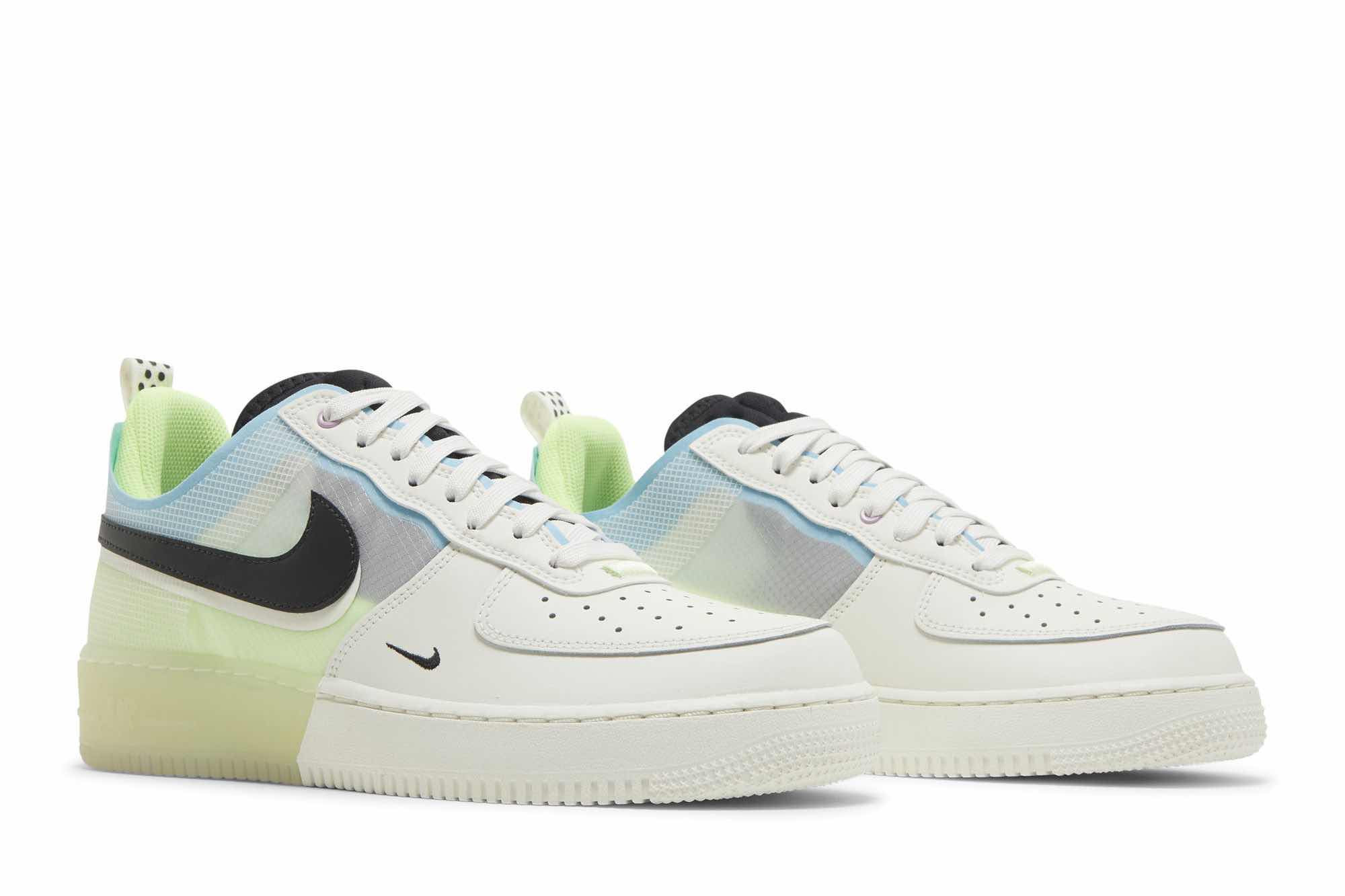 Nike Air Force 1 React ‘Sail Barely Volt’ DM0573-101 - Image 8