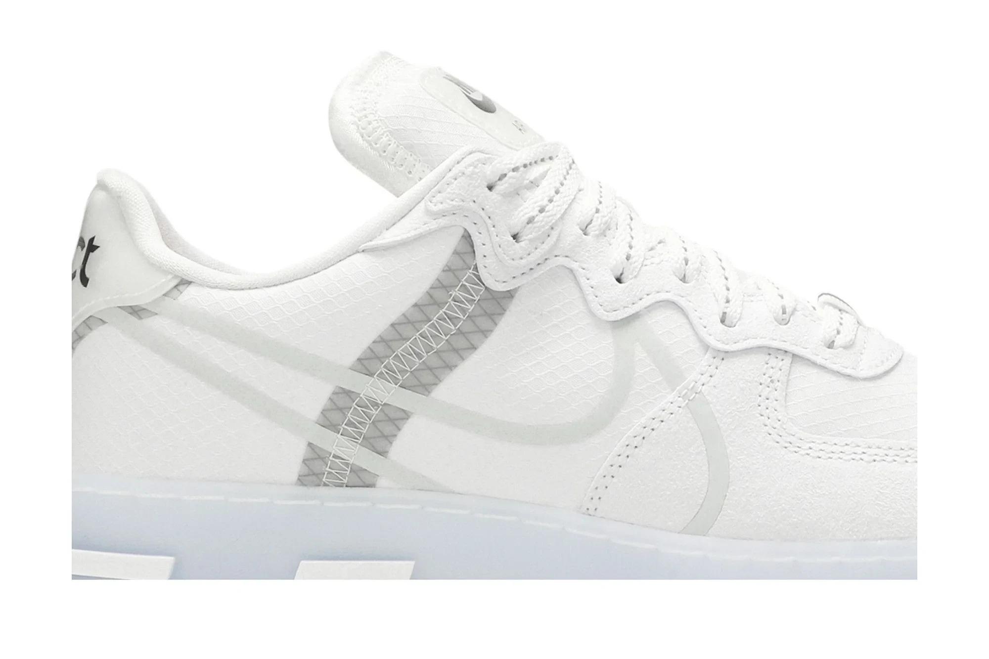 Nike Air Force 1 React QS 'White Ice' CQ8879-100 - Image 2