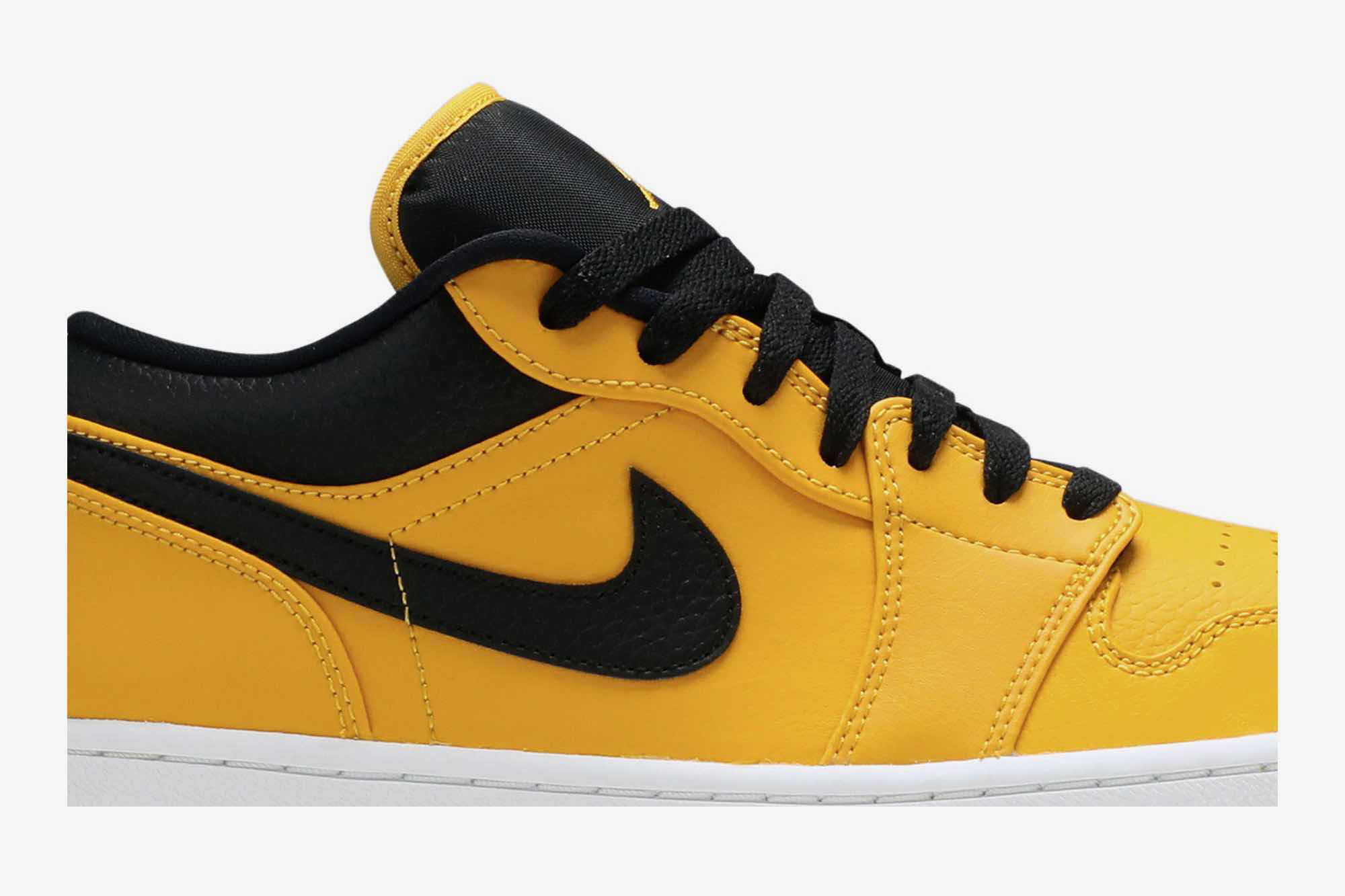 Air Jordan 1 Low ‘University Gold Black’ 553558-700 - Image 2
