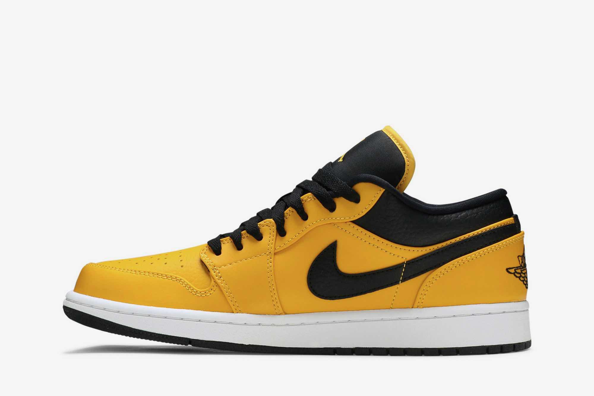Air Jordan 1 Low ‘University Gold Black’ 553558-700 - Image 3