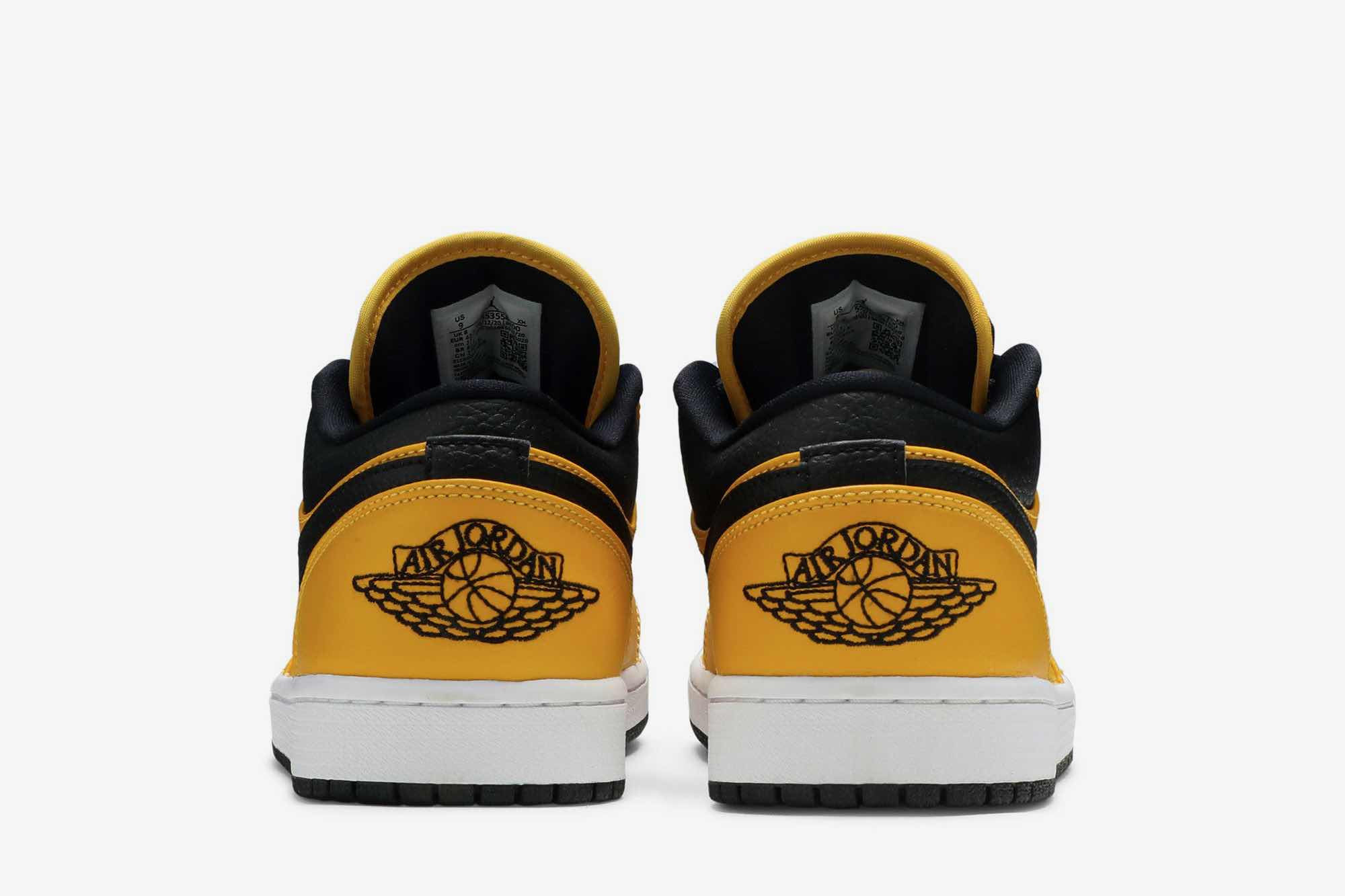 Air Jordan 1 Low ‘University Gold Black’ 553558-700 - Image 6