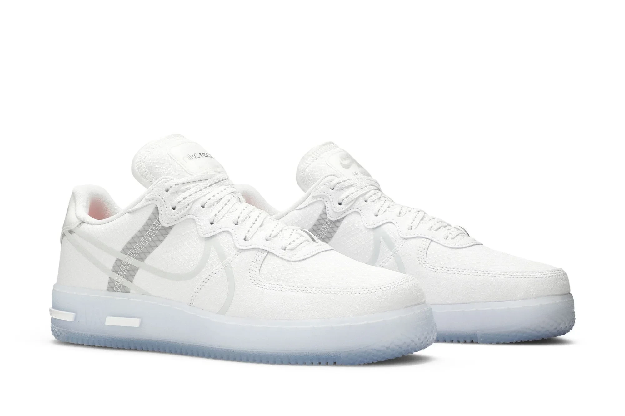 Nike Air Force 1 React QS 'White Ice' CQ8879-100 - Image 8