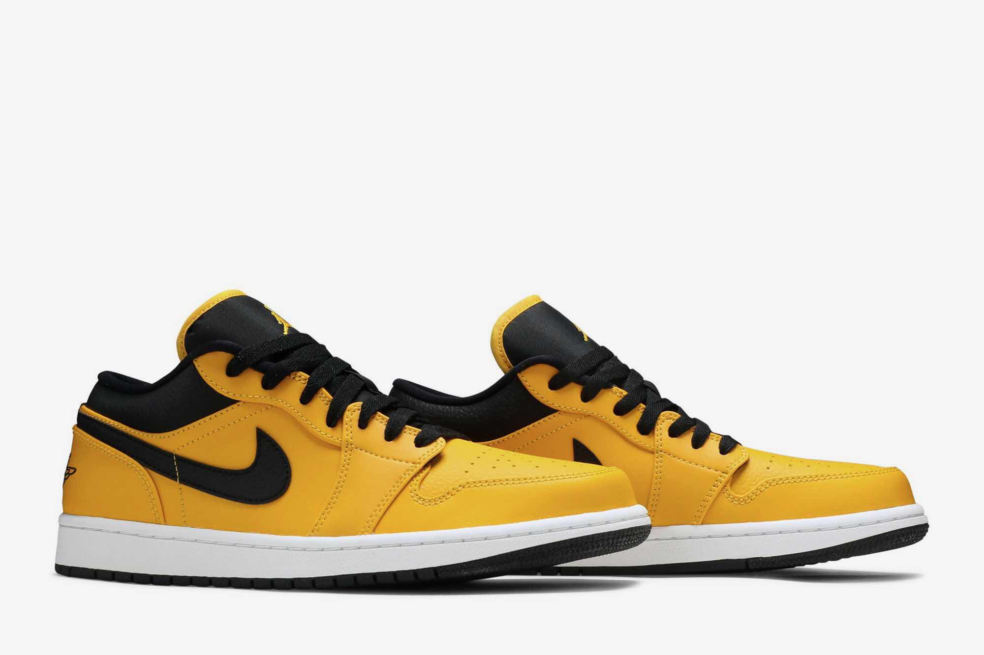 Air Jordan 1 Low ‘University Gold Black’ 553558-700 - Image 8