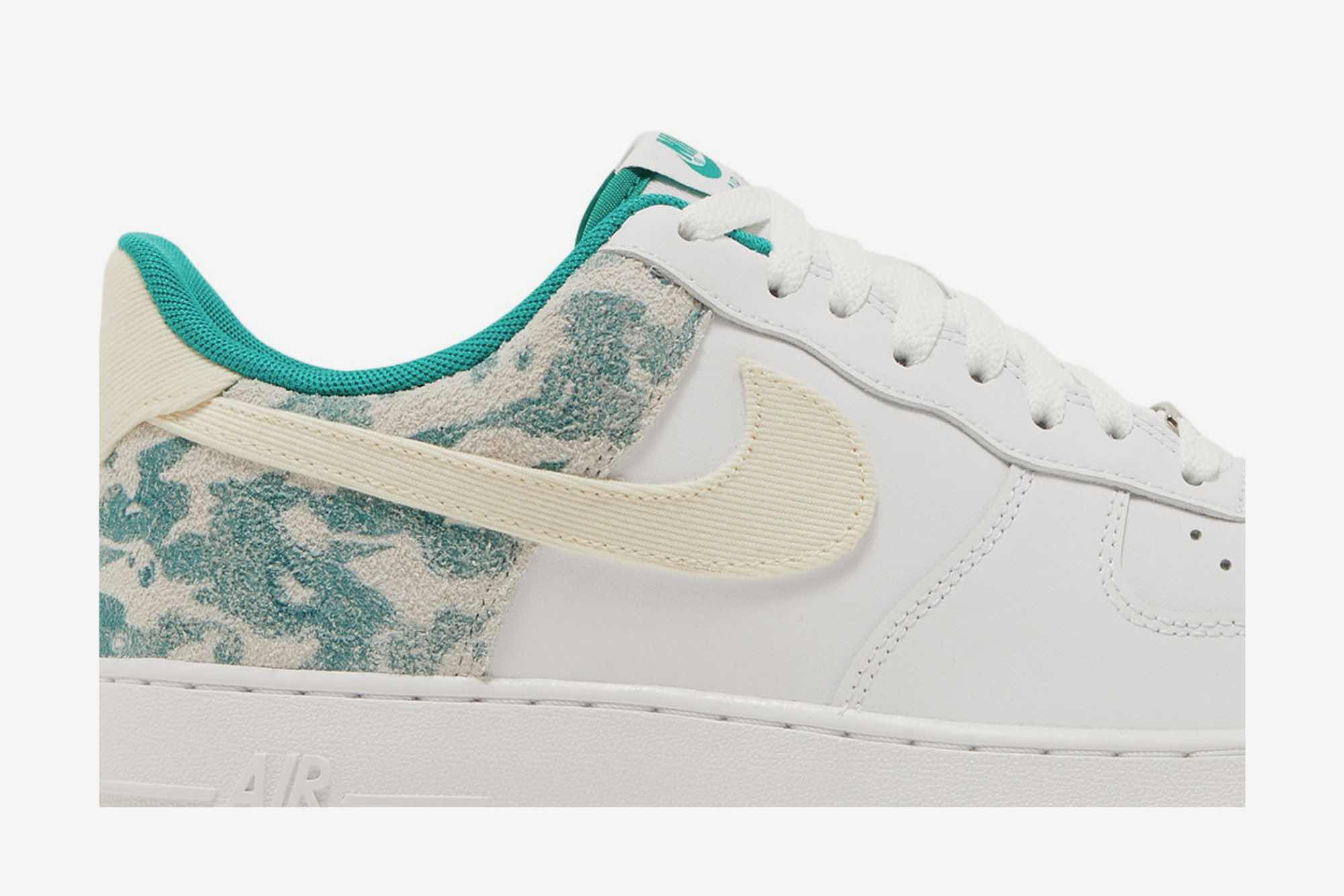 Nike Air Force 1 ’07 LV8 ‘Neptune Green Camo’ DX3365-100 - Image 2