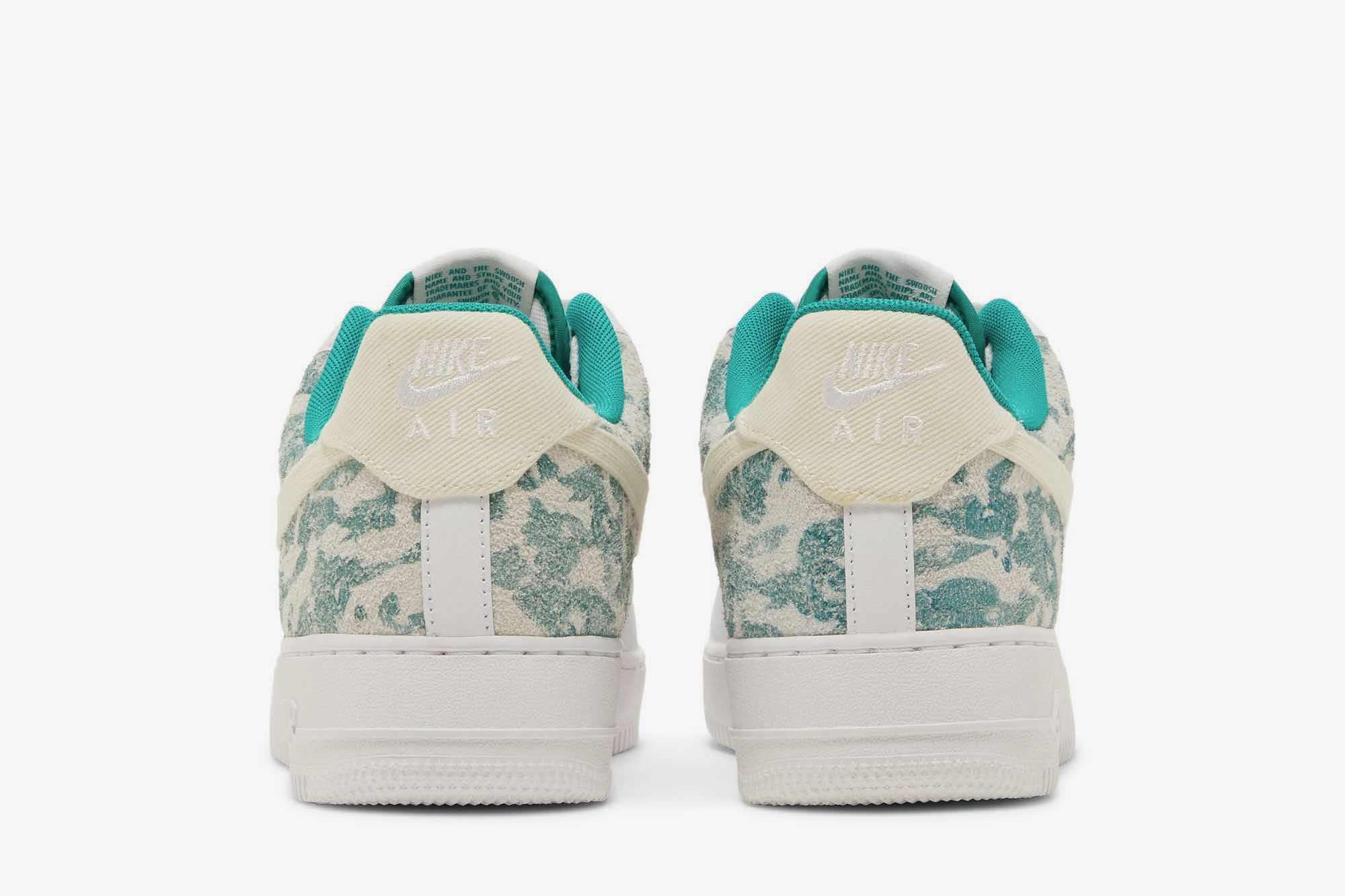 Nike Air Force 1 ’07 LV8 ‘Neptune Green Camo’ DX3365-100 - Image 6