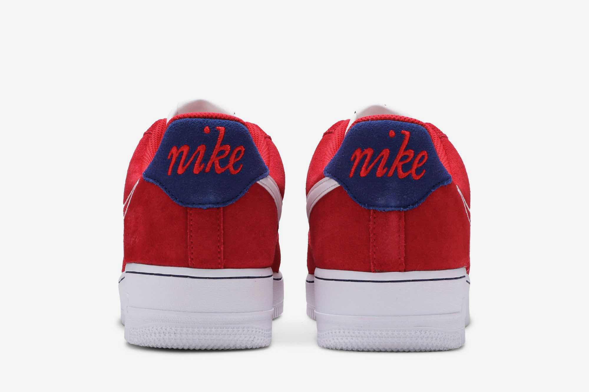 Nike Air Force 1 ’07 LV8 ‘First Use - University Red’ DB3597-600 - Image 6
