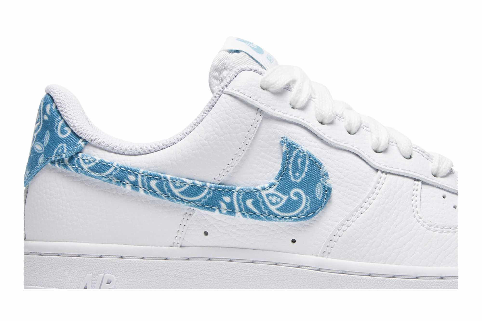Nike Air Force 1 ’07 Essentials ‘Blue Paisley’ DH4406-100 - Image 2