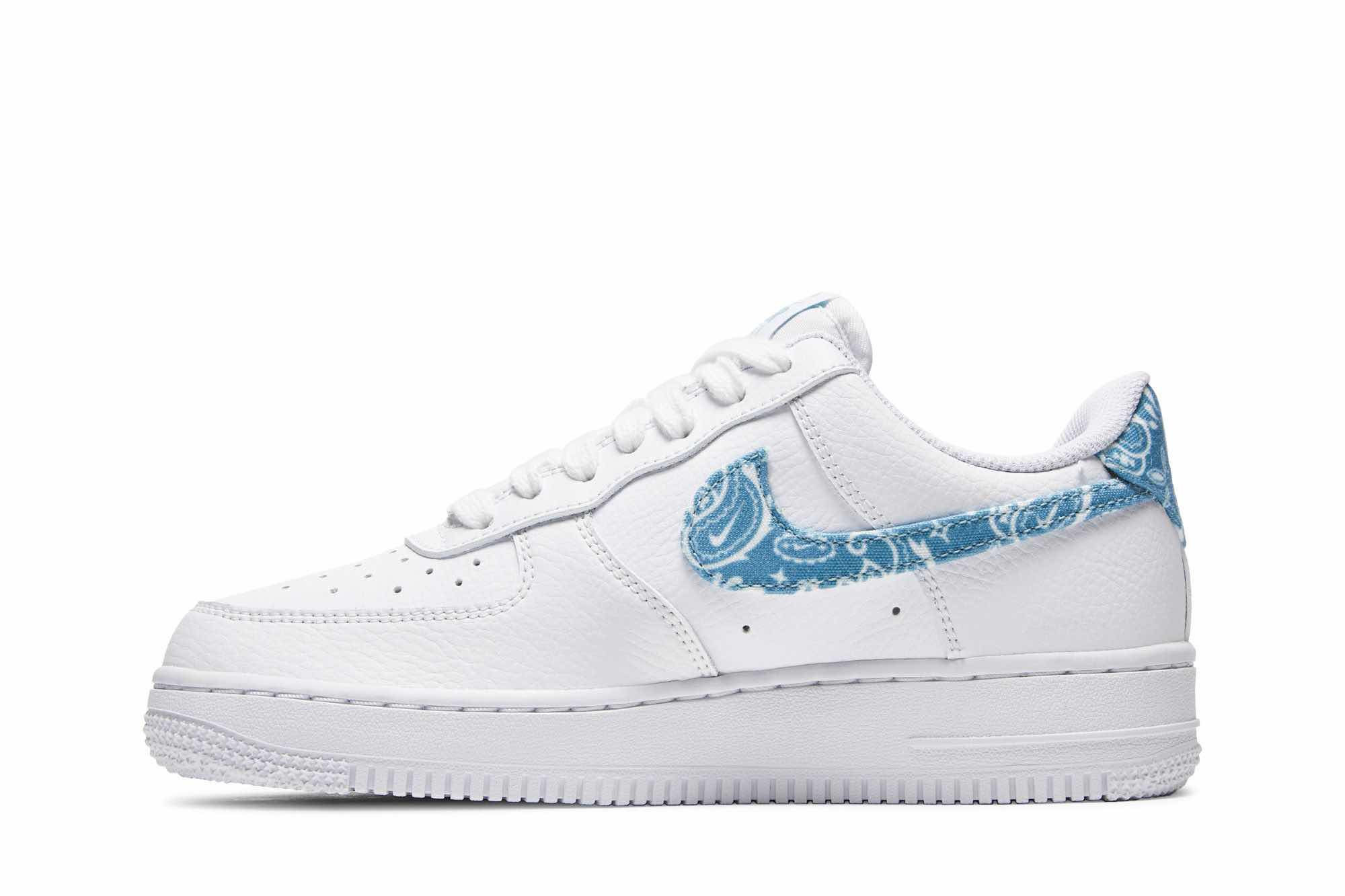 Nike Air Force 1 ’07 Essentials ‘Blue Paisley’ DH4406-100 - Image 3