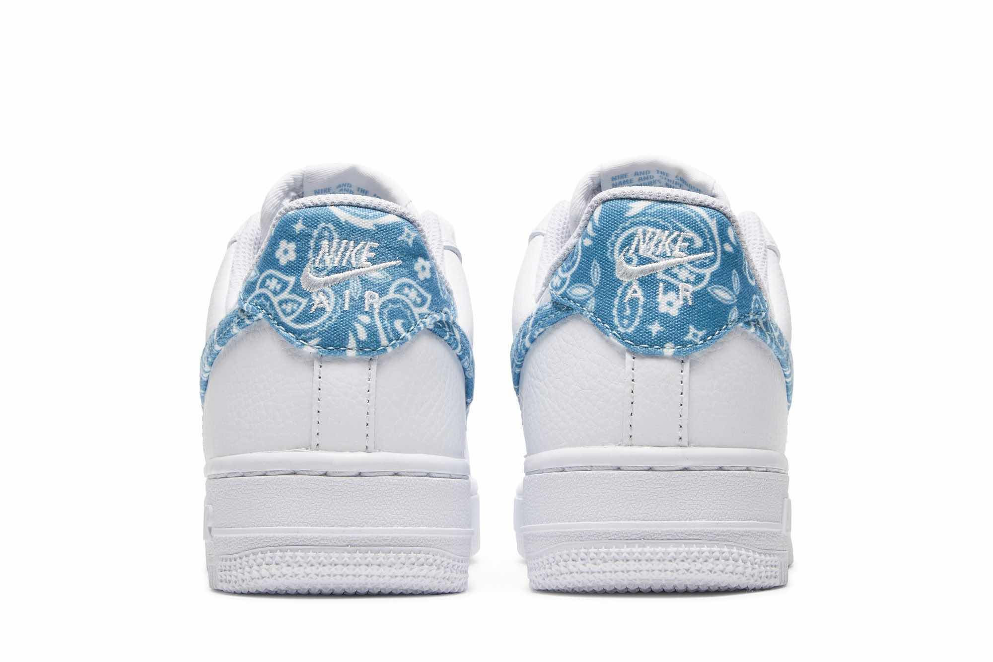 Nike Air Force 1 ’07 Essentials ‘Blue Paisley’ DH4406-100 - Image 6