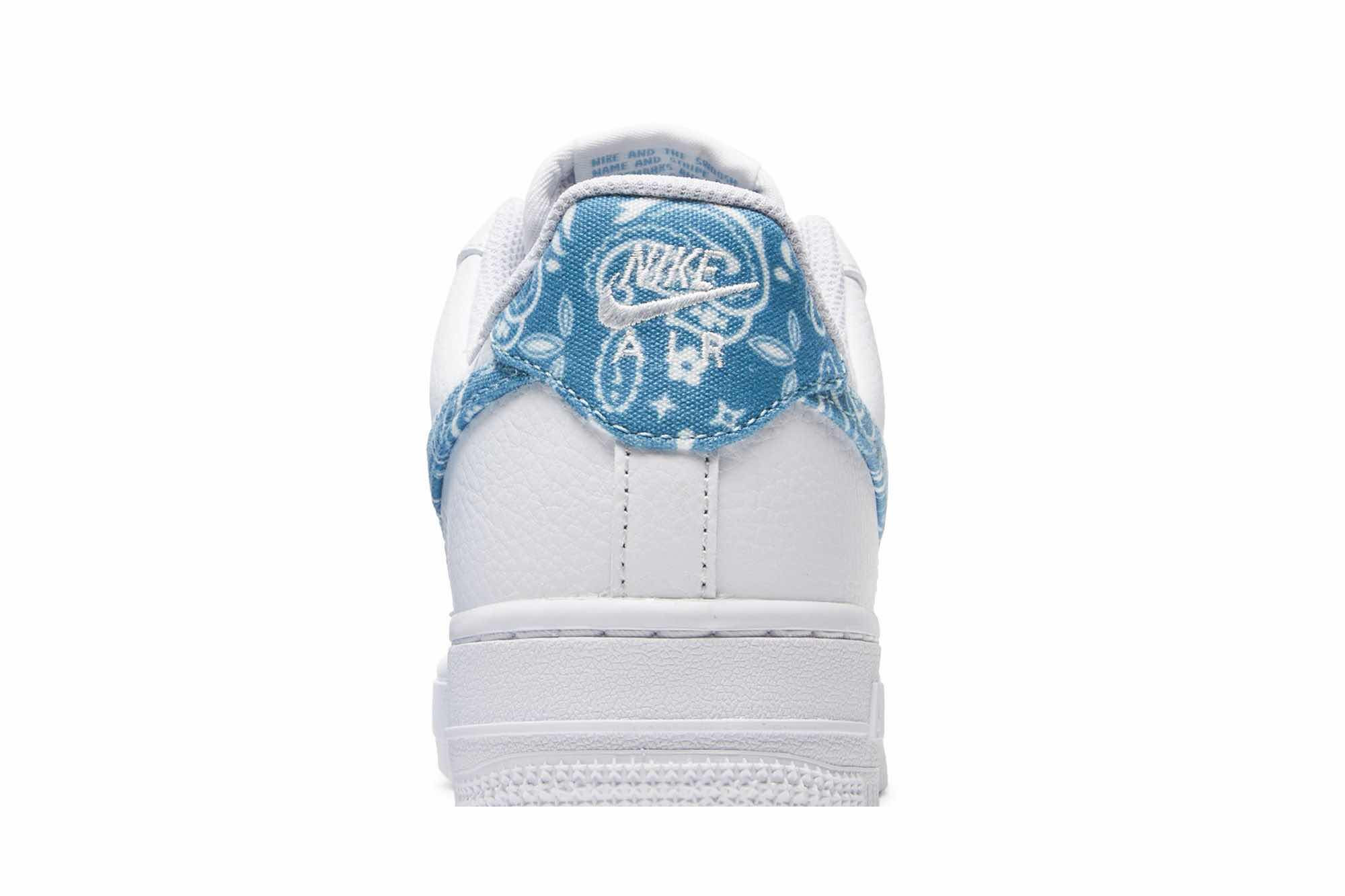 Nike Air Force 1 ’07 Essentials ‘Blue Paisley’ DH4406-100 - Image 7
