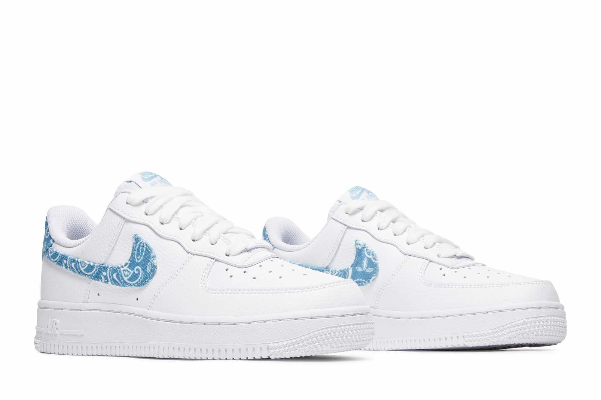 Nike Air Force 1 ’07 Essentials ‘Blue Paisley’ DH4406-100 - Image 8
