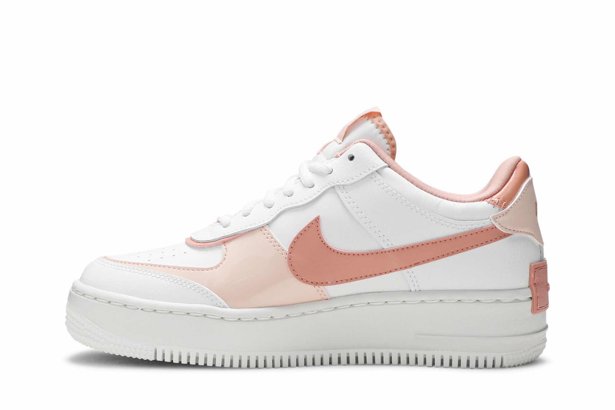 Nike Air Force 1 Shadow ‘White Coral Pink’ CJ1641-101 - Image 3