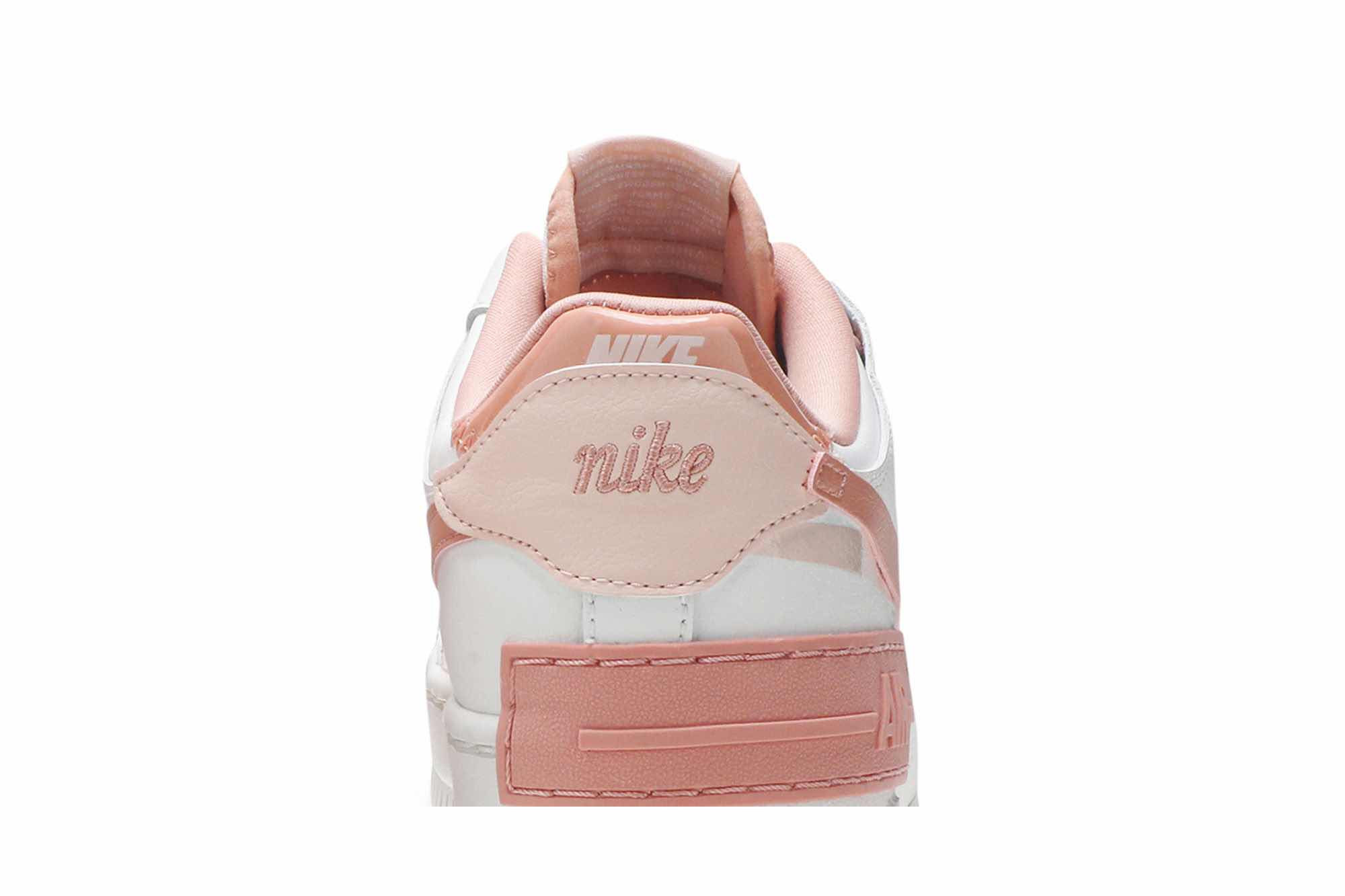 Nike Air Force 1 Shadow ‘White Coral Pink’ CJ1641-101 - Image 7