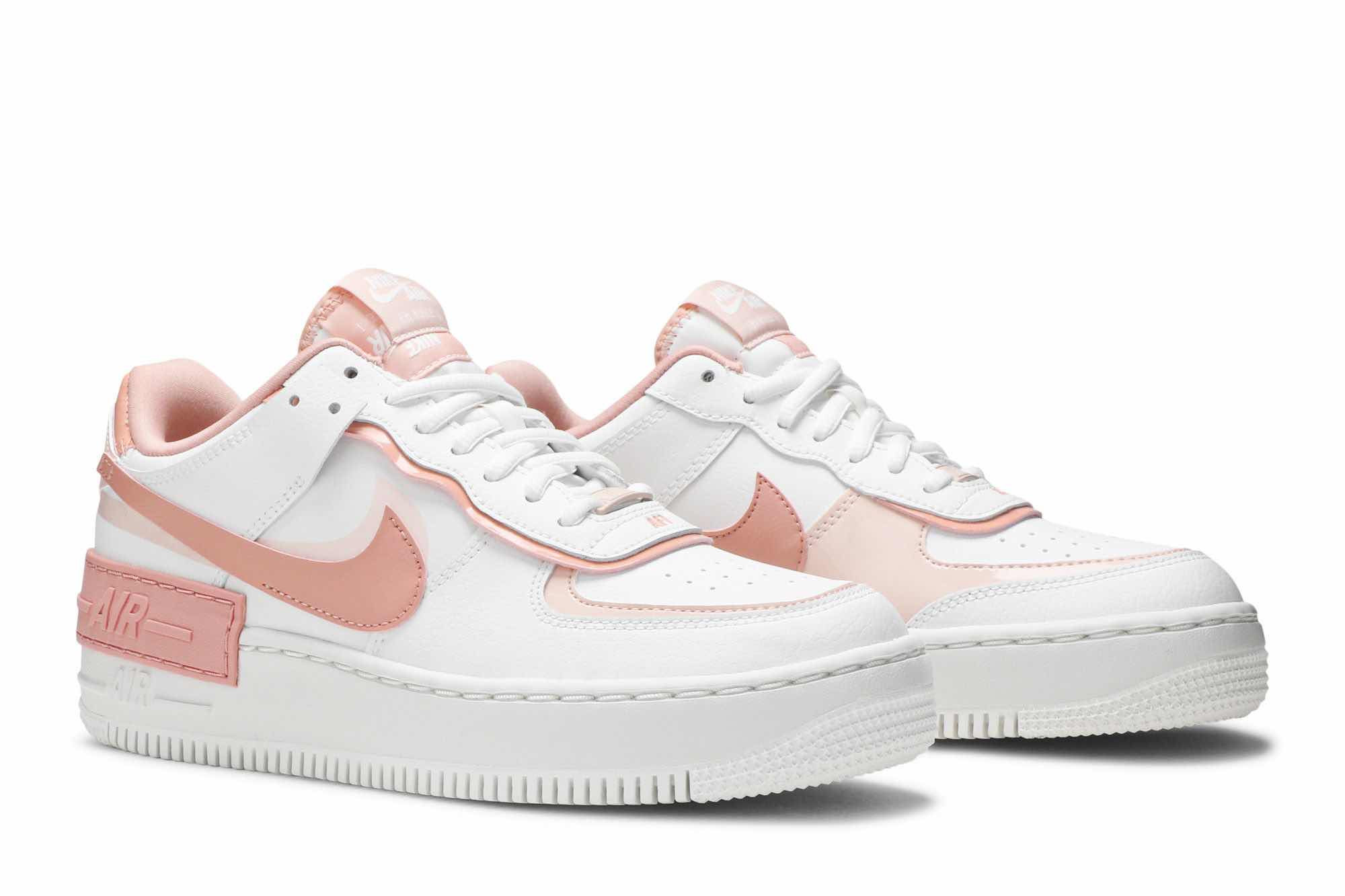 Nike Air Force 1 Shadow ‘White Coral Pink’ CJ1641-101 - Image 8