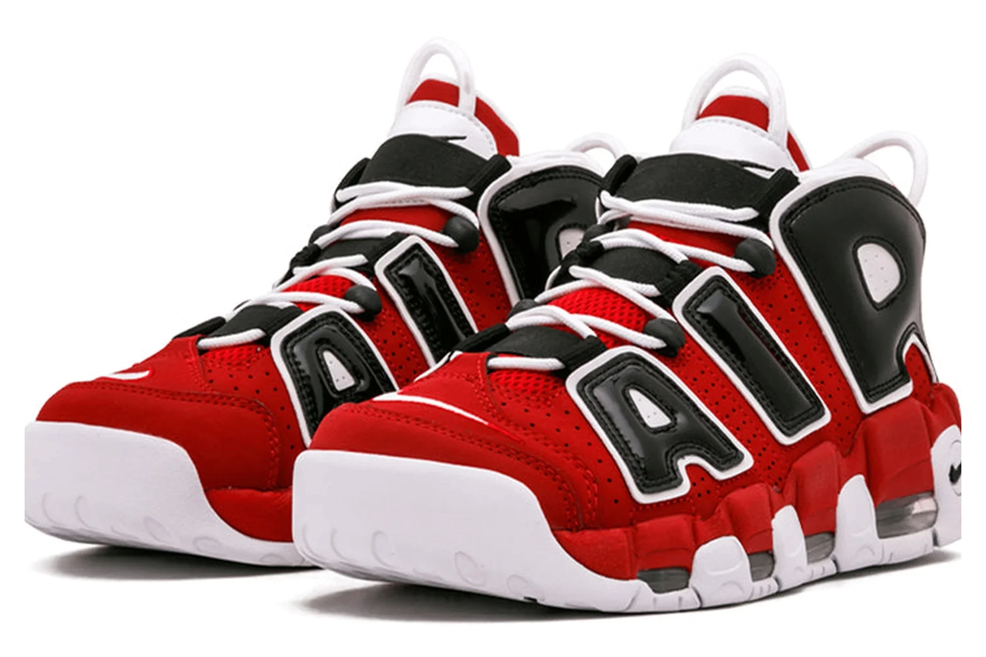 Nike Air More Uptempo Bulls Hoops Pack 'Varsity Red' 921948-600 - Image 2