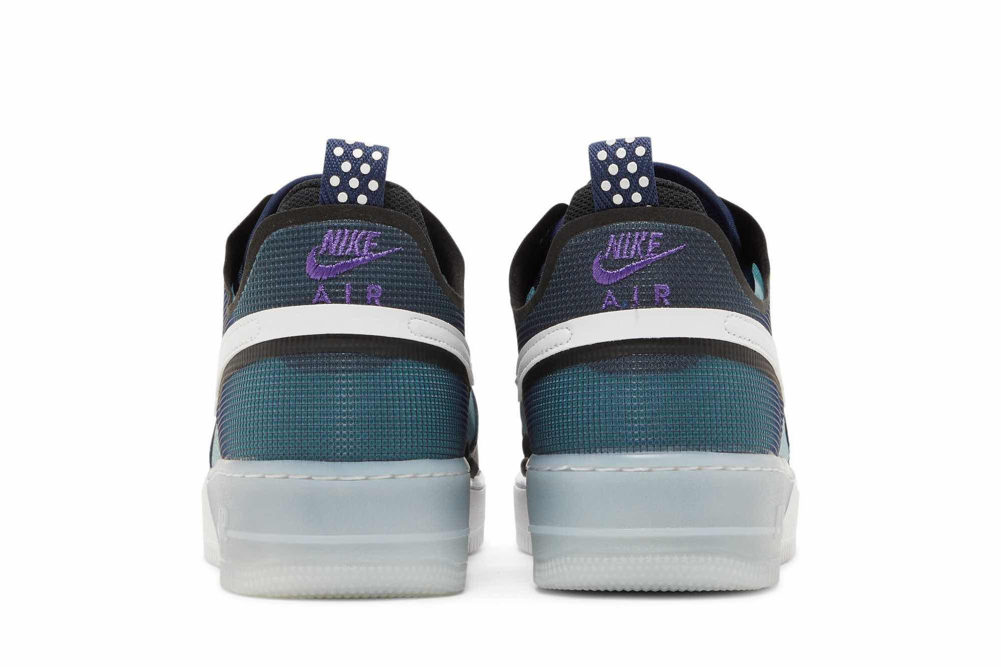 Nike Air Force 1 React ‘Midnight Navy Teal’ DM0573-400 - Image 6