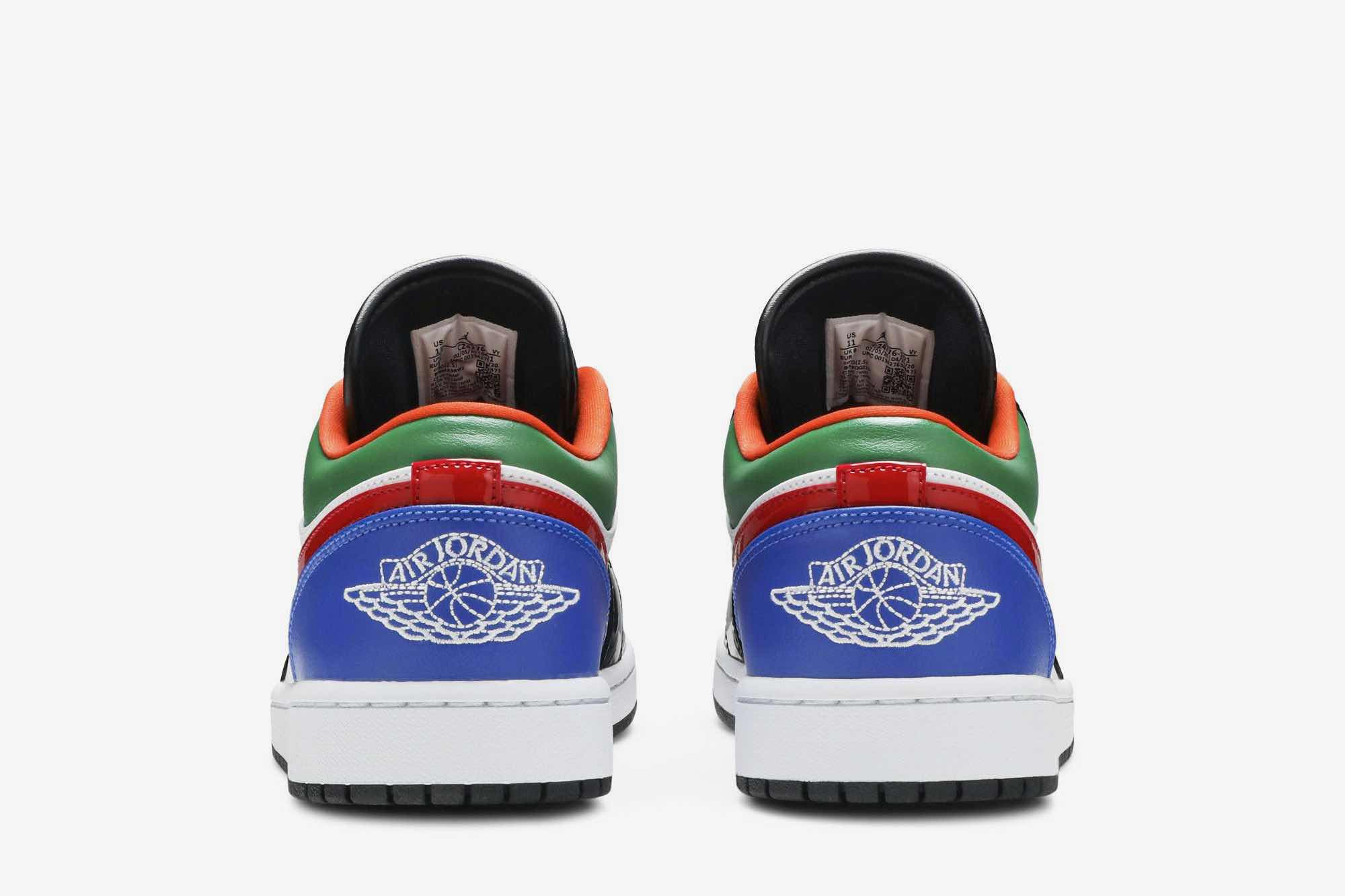 Air Jordan 1 Low ‘Multi-Color’ CZ4776-101 - Image 6