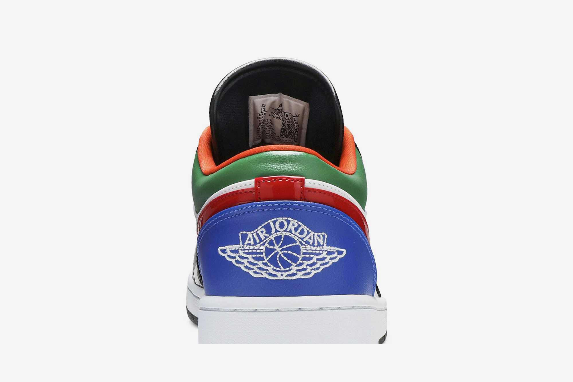 Air Jordan 1 Low ‘Multi-Color’ CZ4776-101 - Image 7