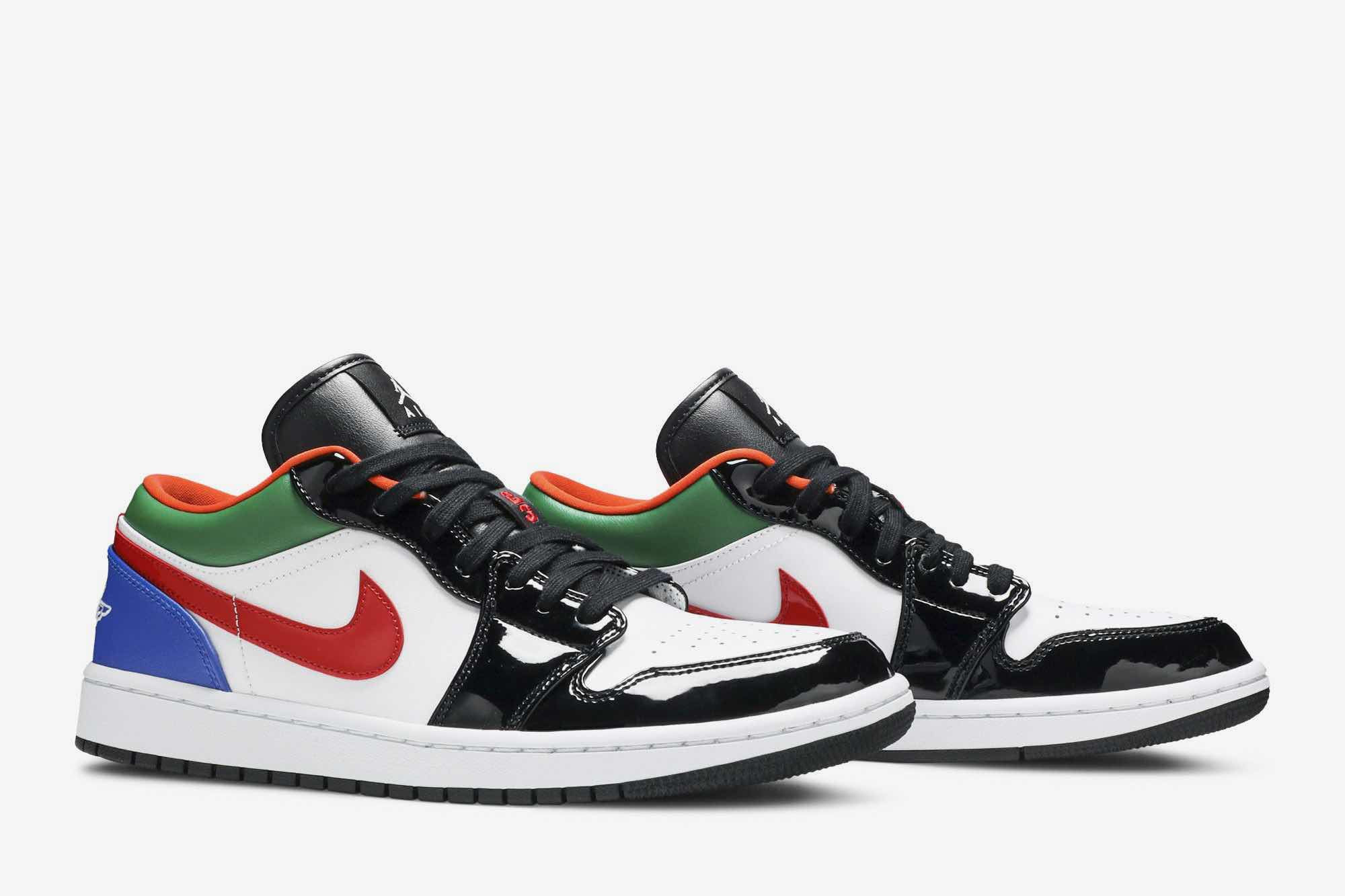 Air Jordan 1 Low ‘Multi-Color’ CZ4776-101 - Image 8
