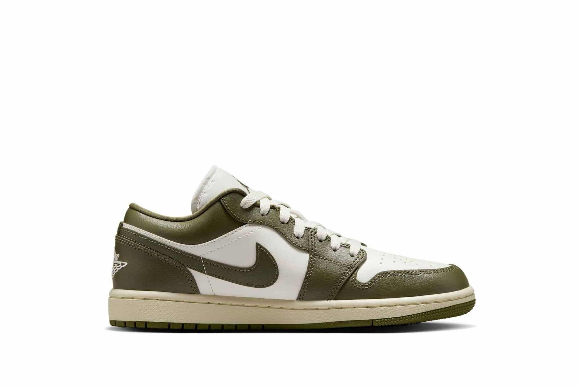 Air Jordan 1 Low ‘Medium Olive’ DC0774-122 - Image 2