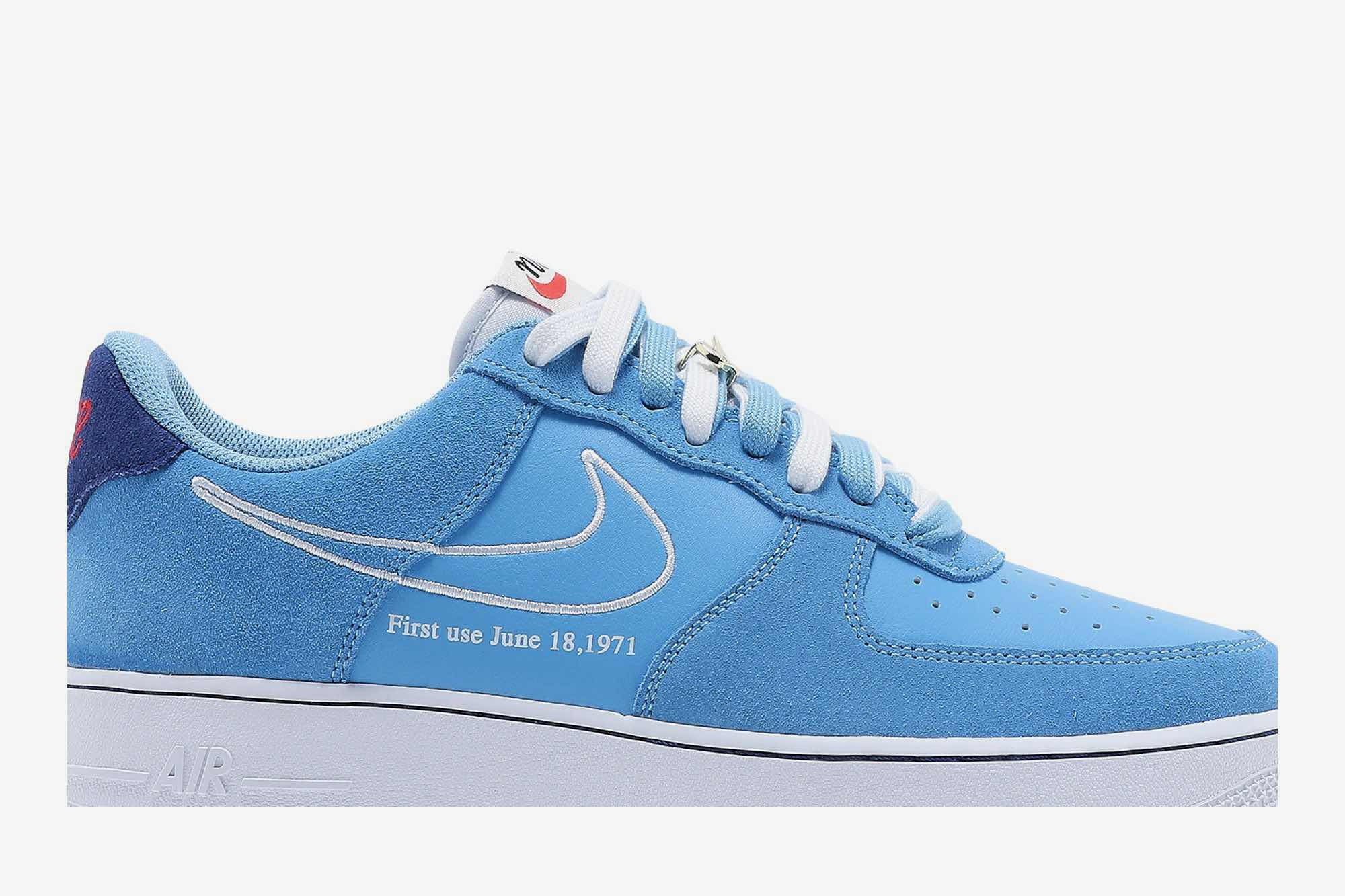 Nike Air Force 1 ’07 LV8 ‘First Use - University Blue’ DB3597-400 - Image 2