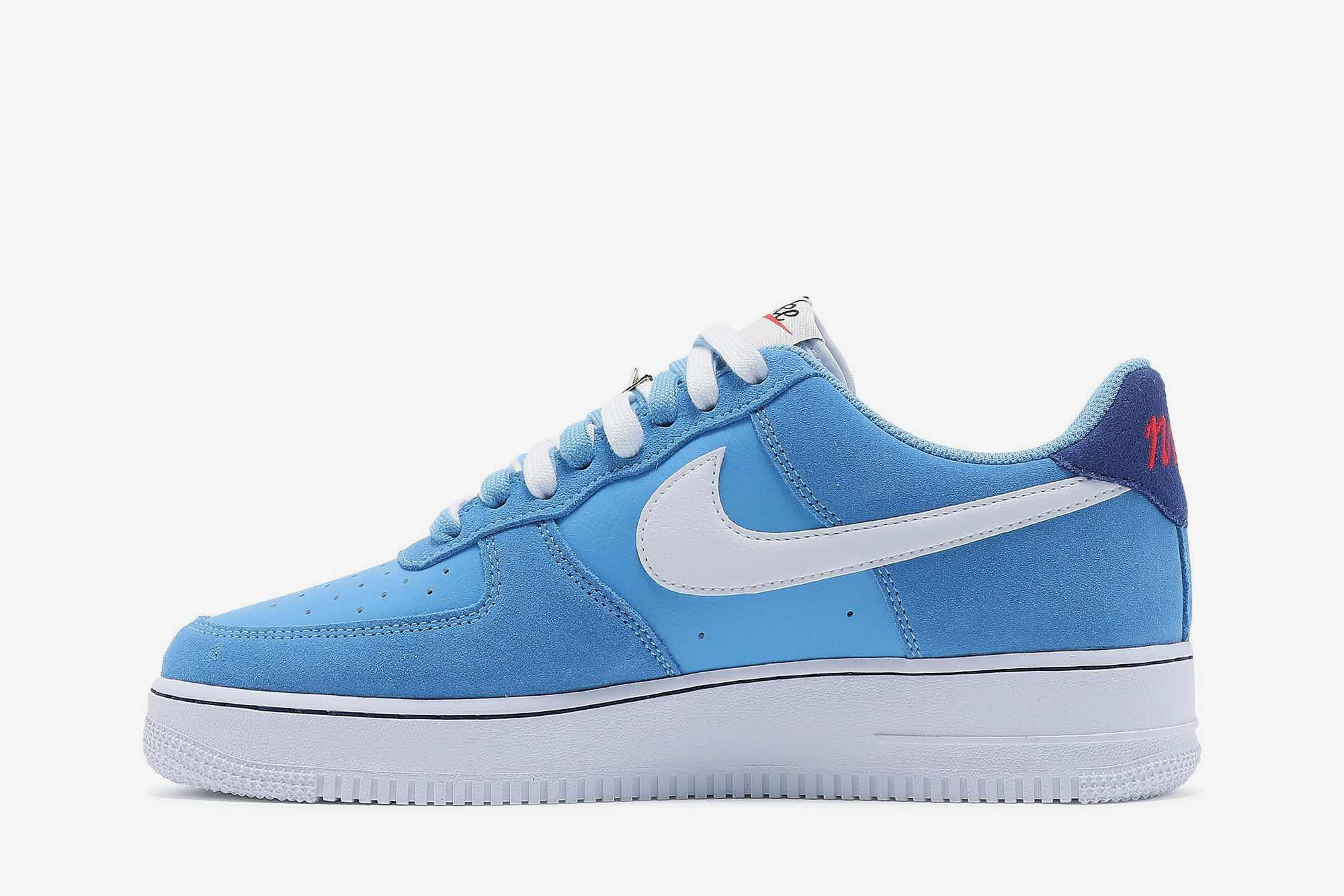 Nike Air Force 1 ’07 LV8 ‘First Use - University Blue’ DB3597-400 - Image 3