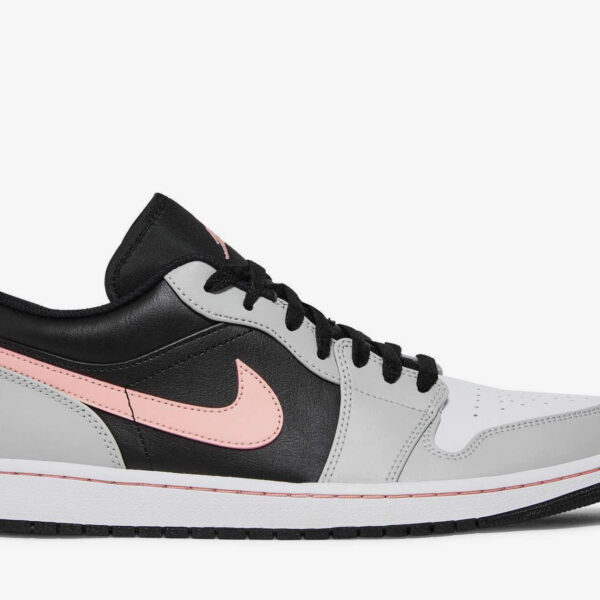 Air Jordan 1 Low ‘Grey Fog Bleached Coral’ 553558-062