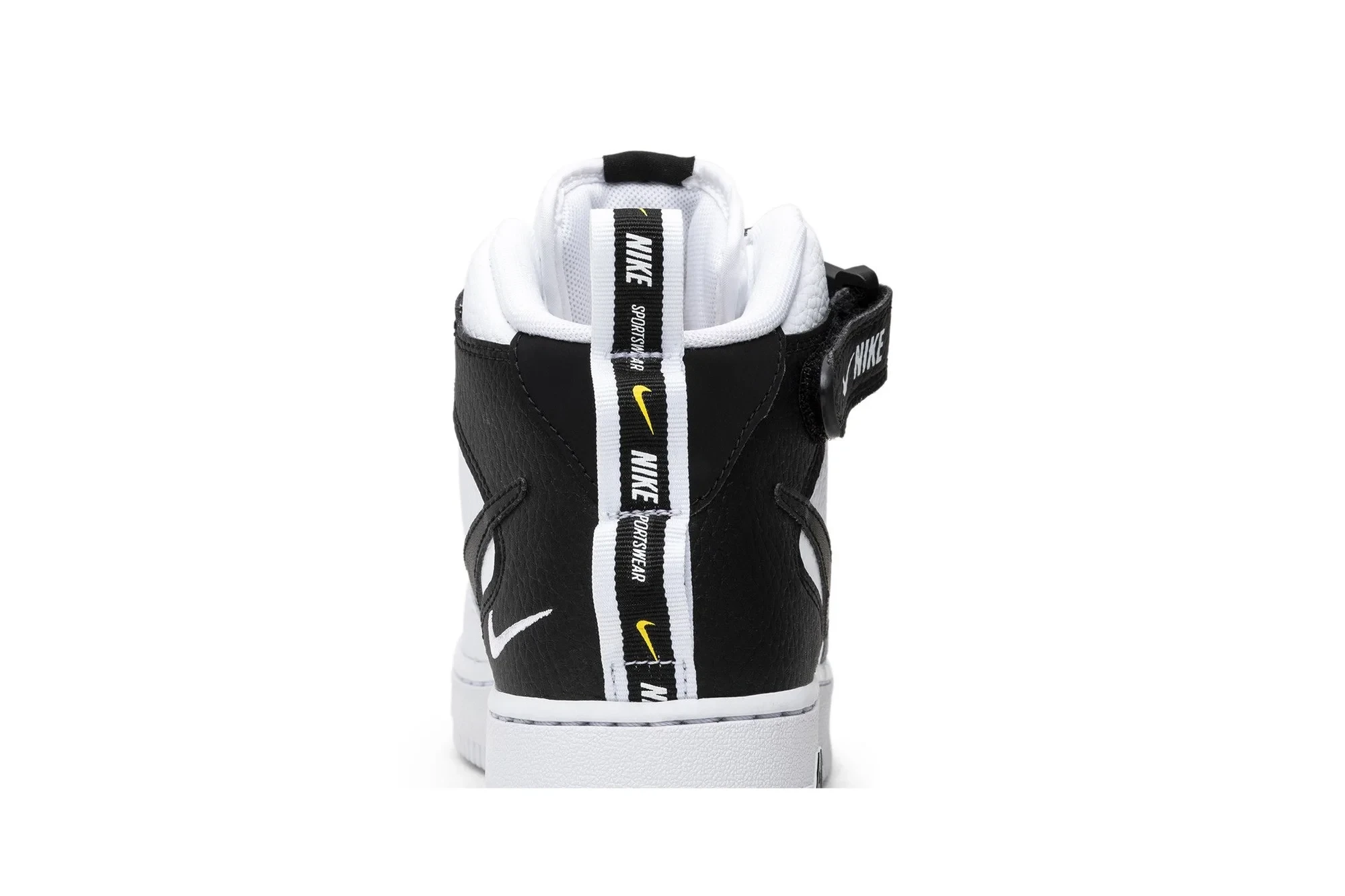 Nike Air Force 1 Mid '07 LV8 'White Black' 804609-103 - Image 7