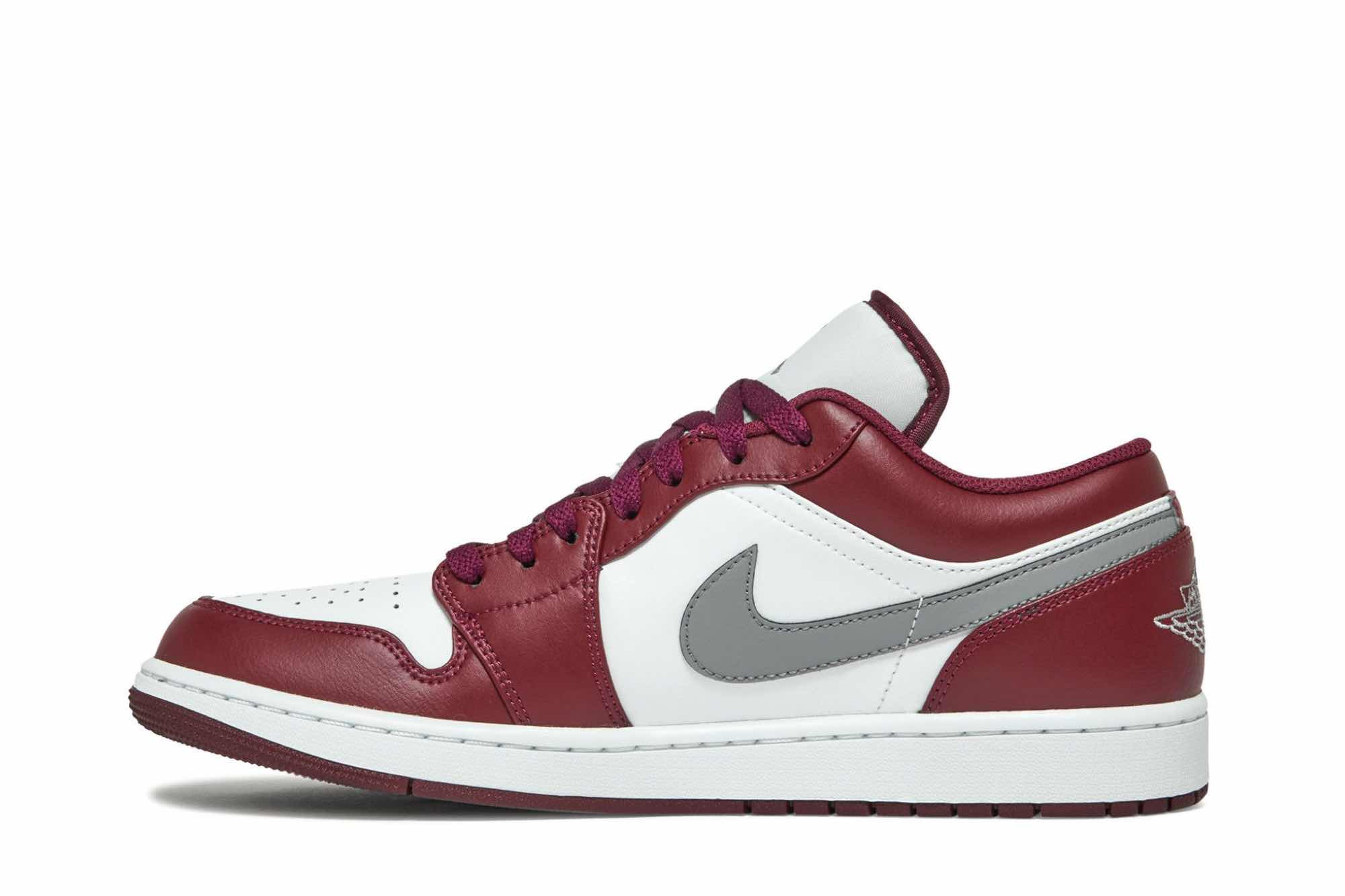 Air Jordan 1 Low ‘Cherrywood Red’ 553558-615 - Image 3