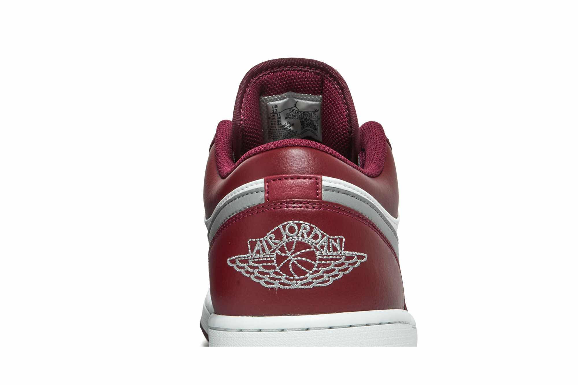 Air Jordan 1 Low ‘Cherrywood Red’ 553558-615 - Image 7