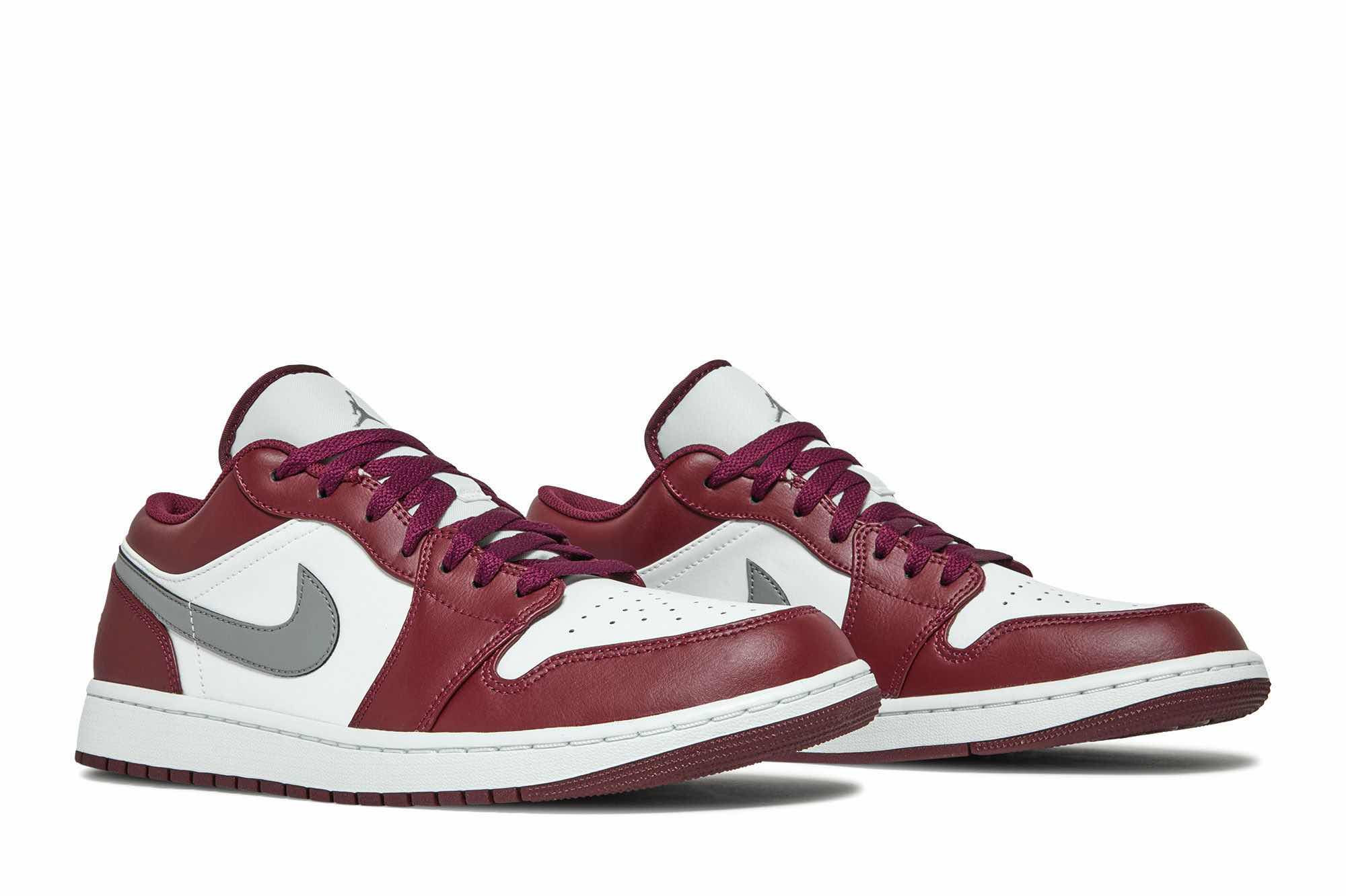 Air Jordan 1 Low ‘Cherrywood Red’ 553558-615 - Image 8