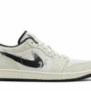 Air Jordan 1 Low ‘Brushstroke Swoosh - Paint Splatter’ DM3528-100