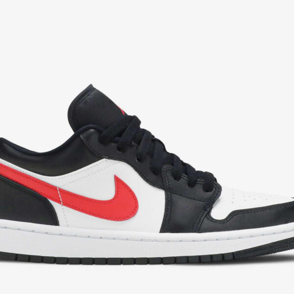 Air Jordan 1 Low ‘Black Siren Red’ DC0774-004