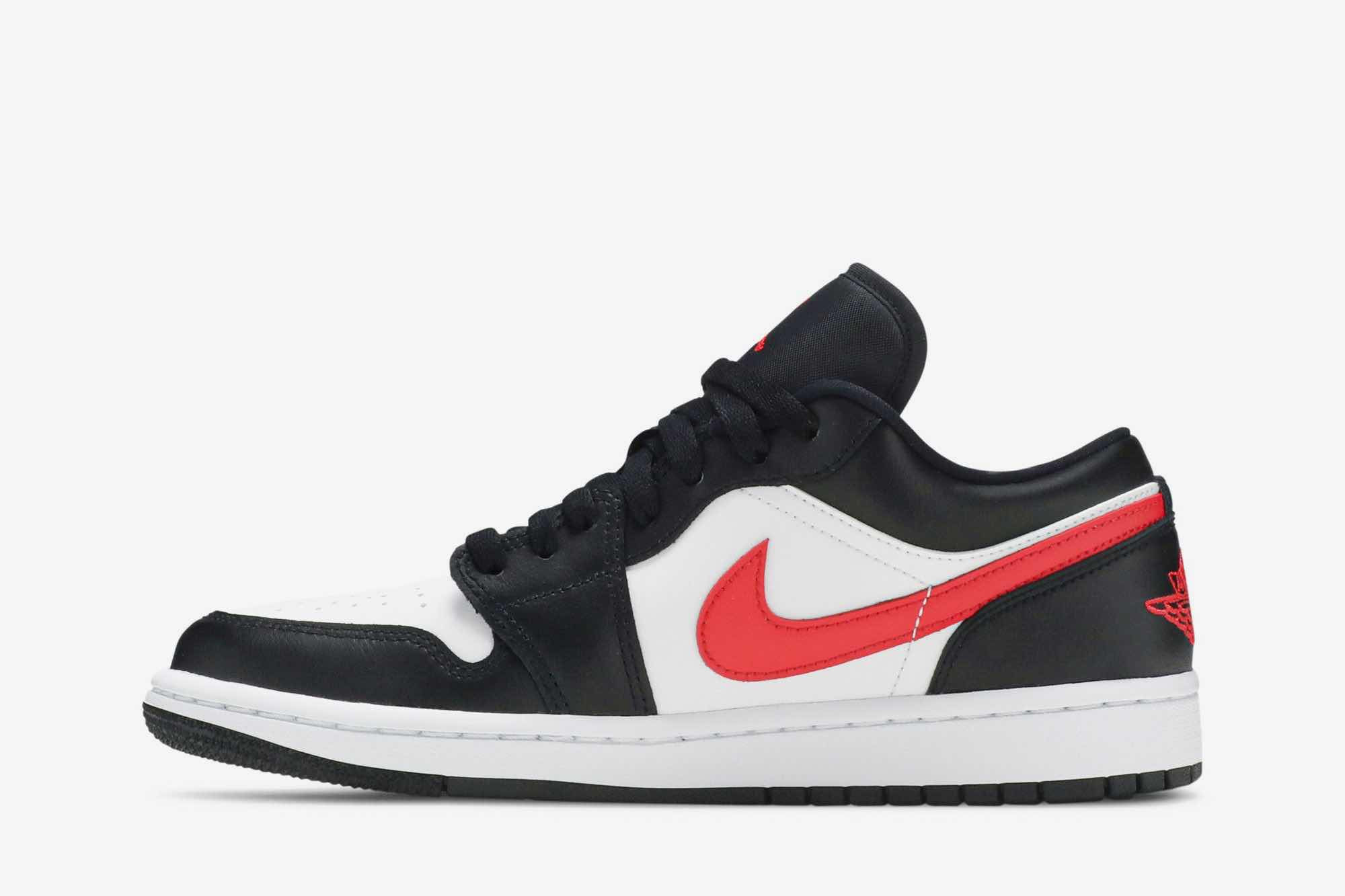 Air Jordan 1 Low ‘Black Siren Red’ DC0774-004 - Image 3