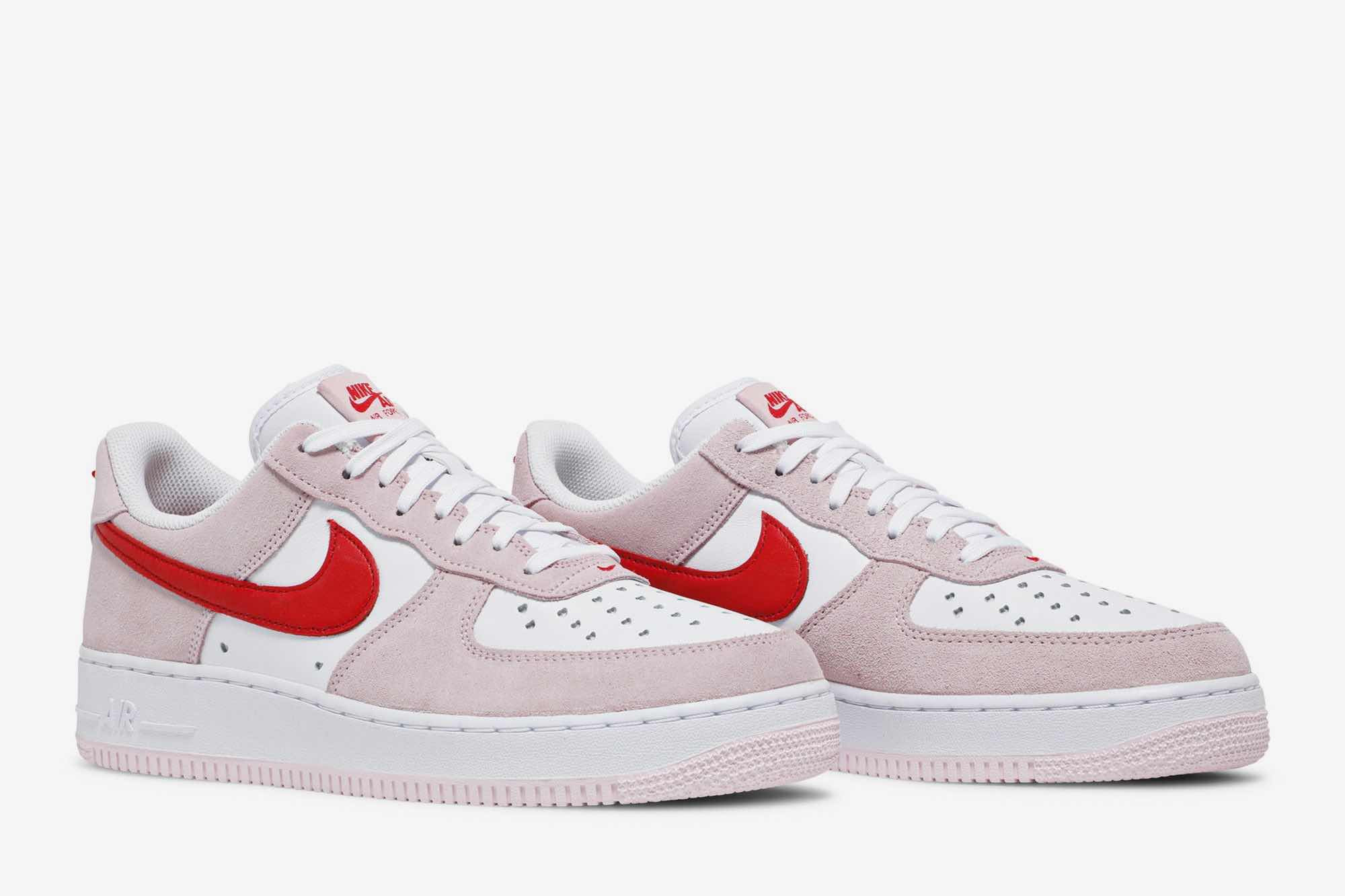 Nike Air Force 1 Low ’07 QS ‘Valentines Day Love Letter’ DD3384-600 - Image 8