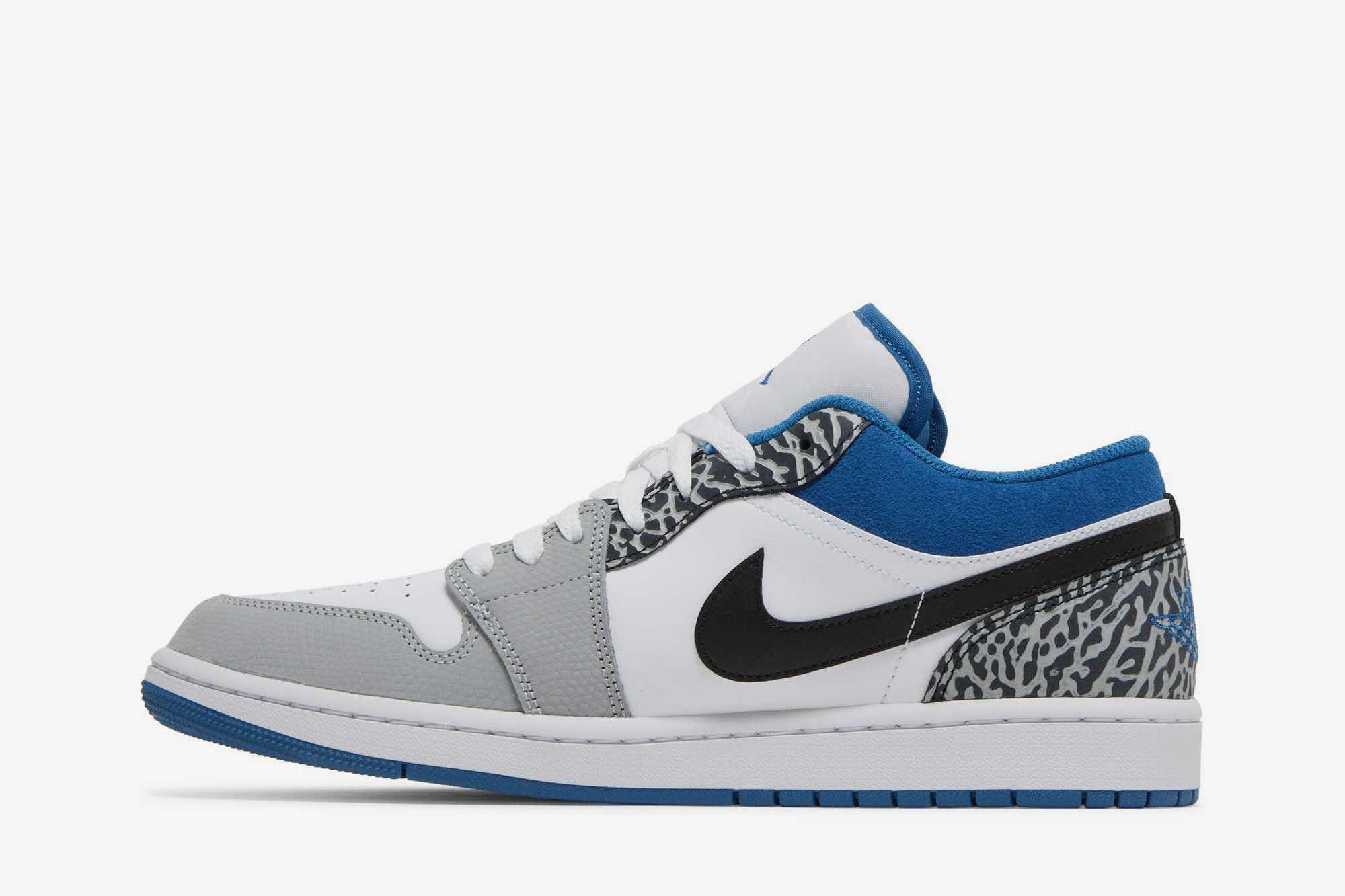 Air Jordan 1 Low SE ‘True Blue’ DM1199-140 - Image 3