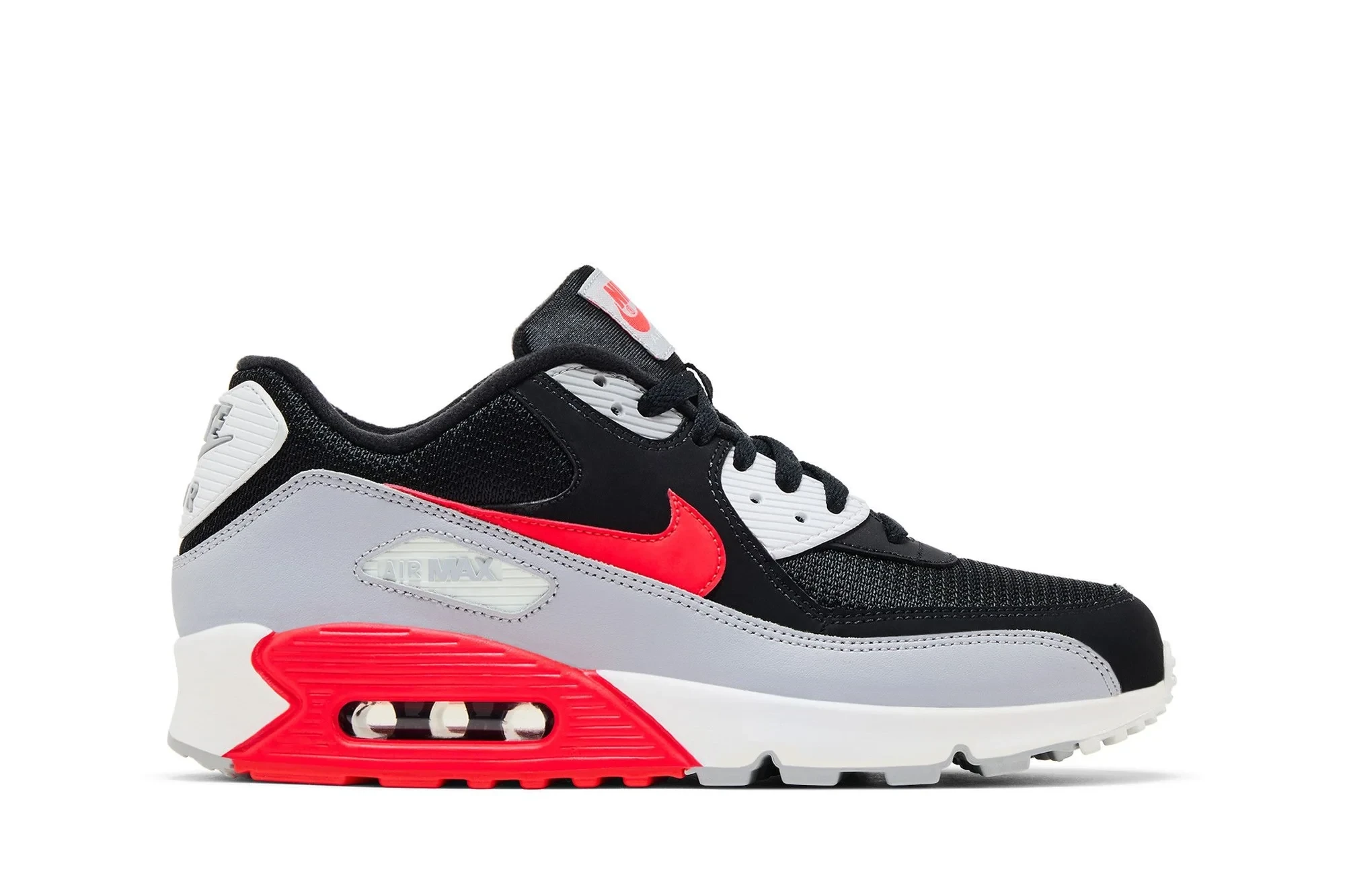Nike Air Max 90 Essential 'Bright Crimson Black' AJ1285-012