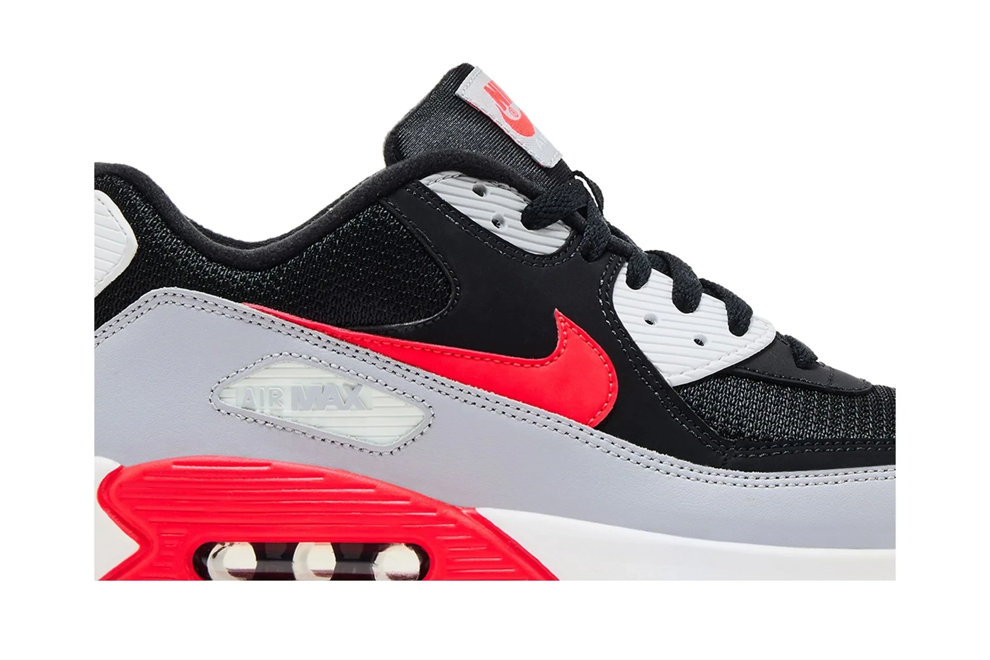 Nike Air Max 90 Essential 'Bright Crimson Black' AJ1285-012 - Image 2